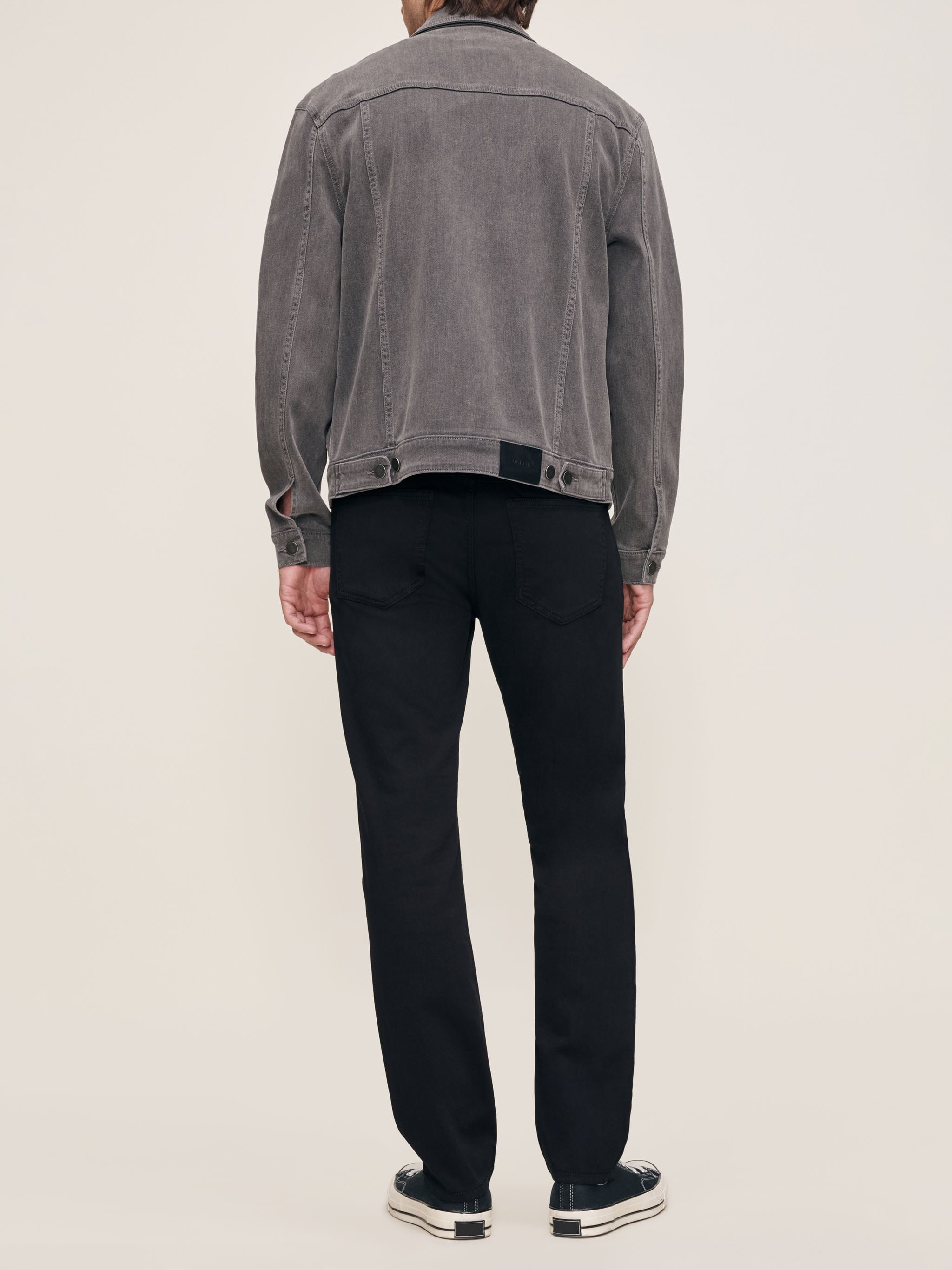 Russell Slim Straight Jeans | Cavern (Black)