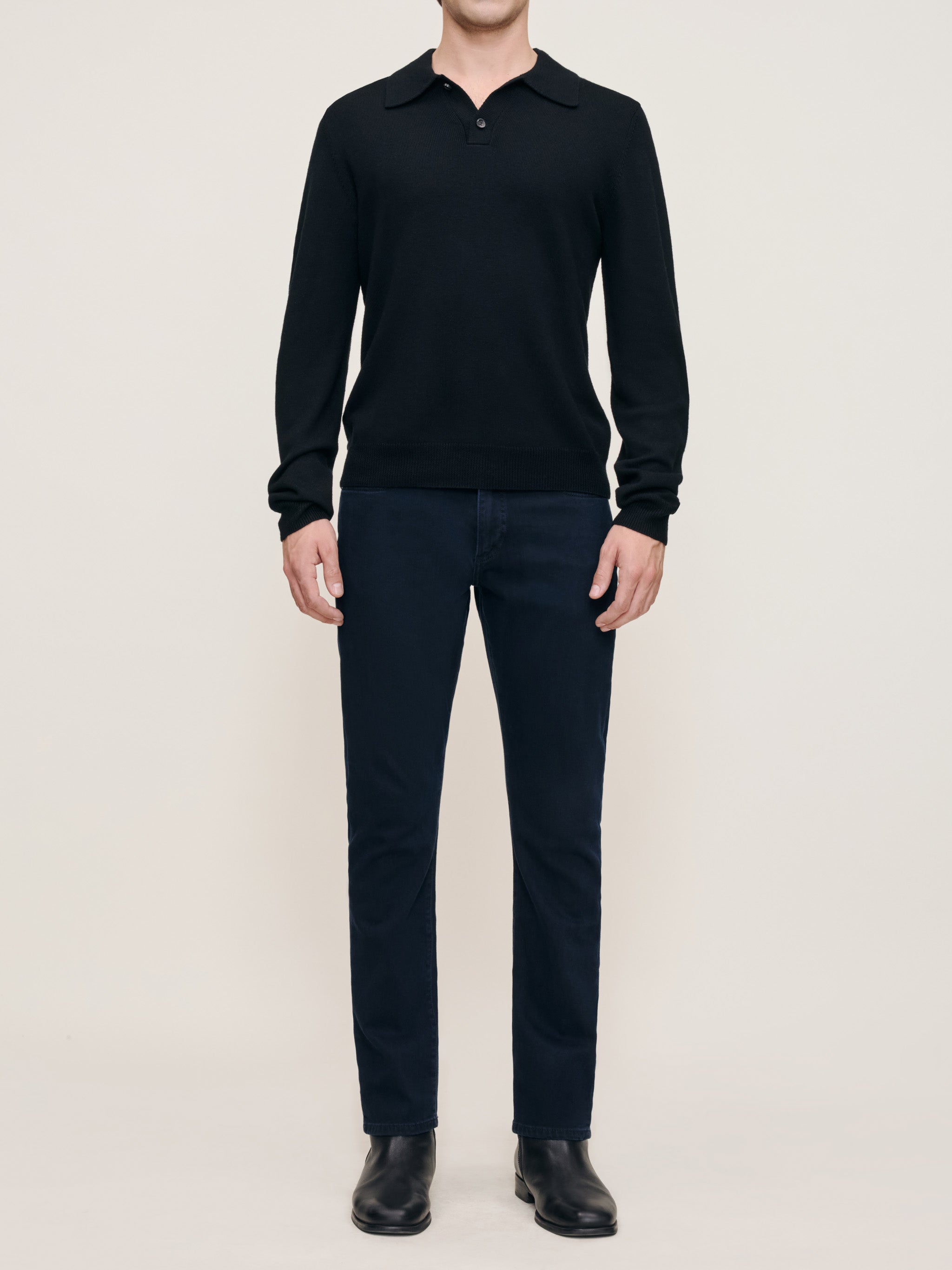 Russell Slim Straight Jeans | Roman (Dark Indigo)