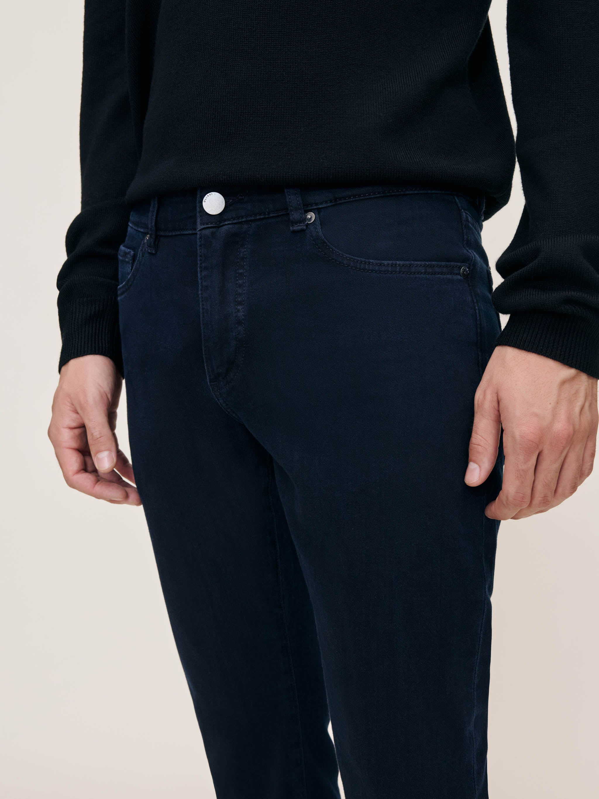 Russell Slim Straight Jeans | Roman (Dark Indigo)
