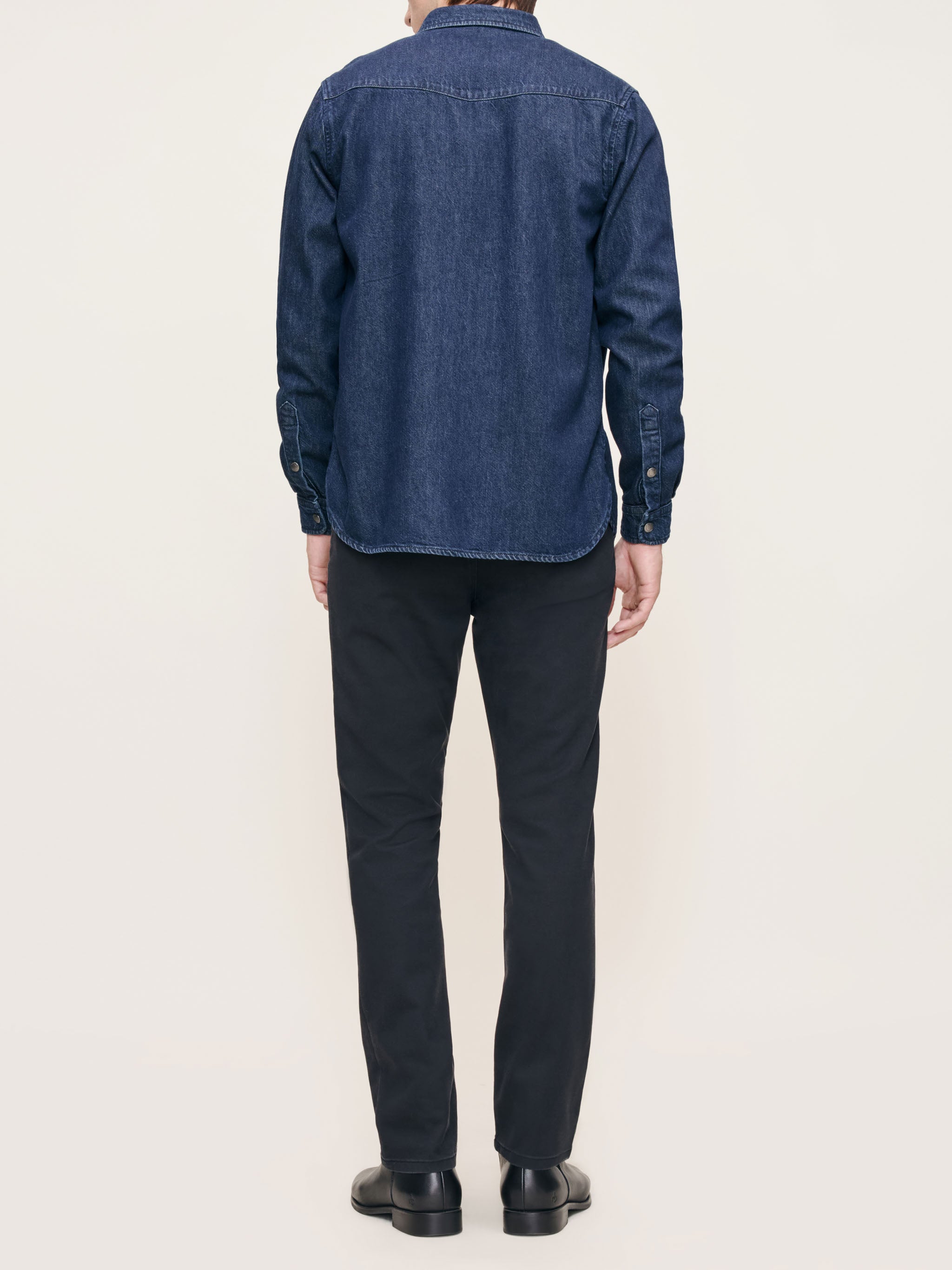 Ivan Slim Trouser | Black Onyx