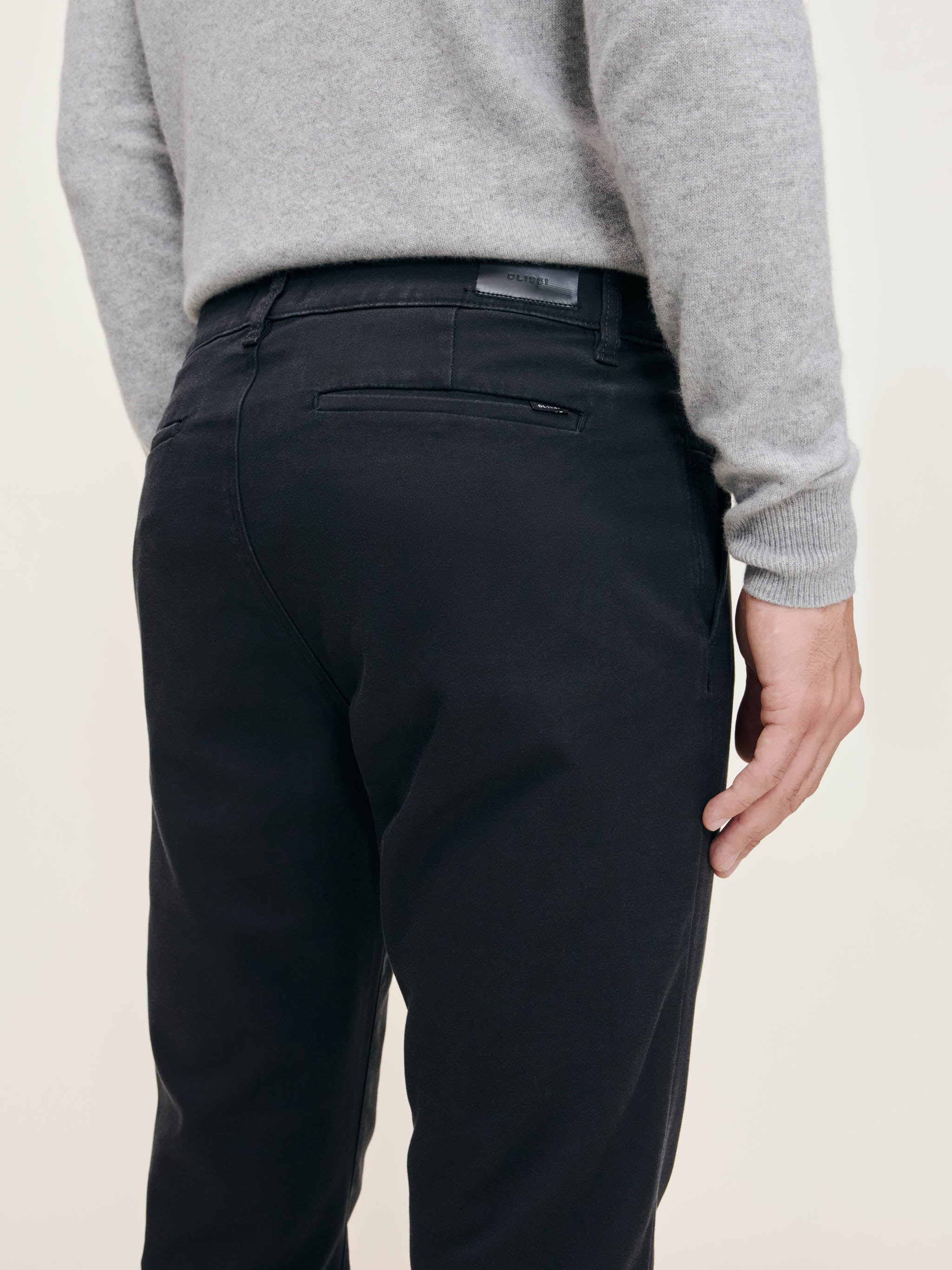 Ivan Slim Trouser | Black Onyx