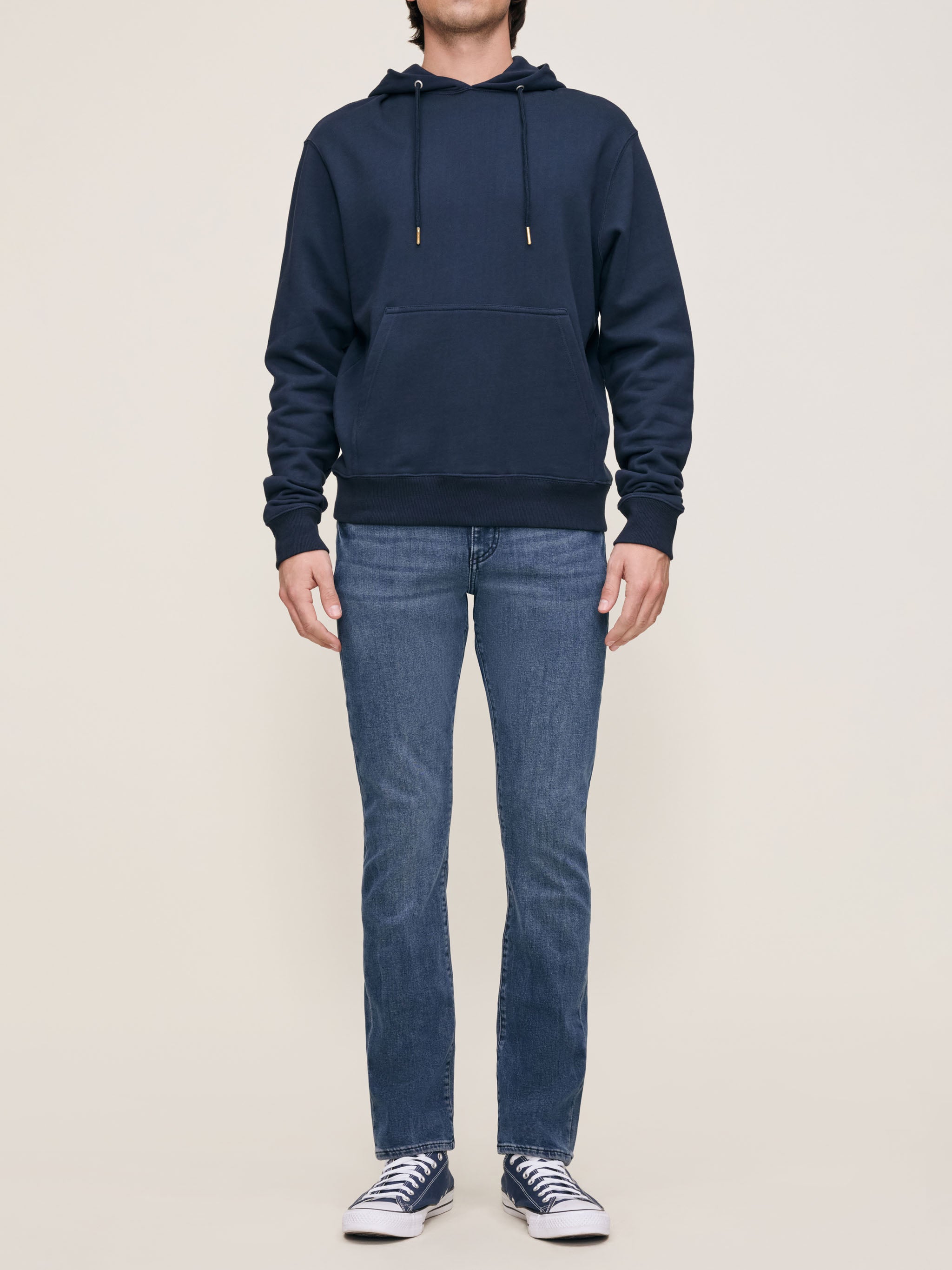 Russell Slim Straight Jeans | Riverside (Dark Indigo)