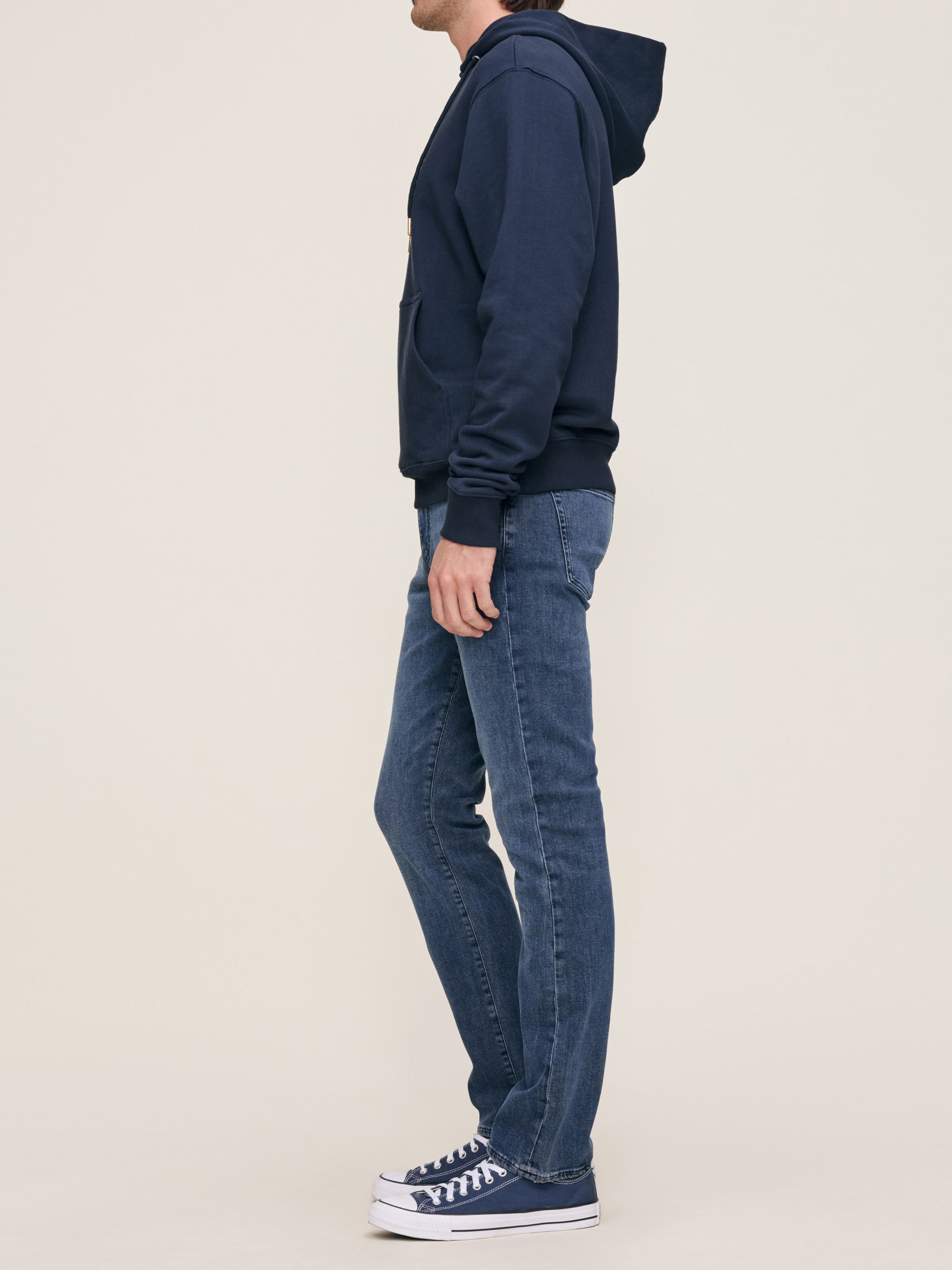 Russell Slim Straight Jeans | Riverside (Dark Indigo)