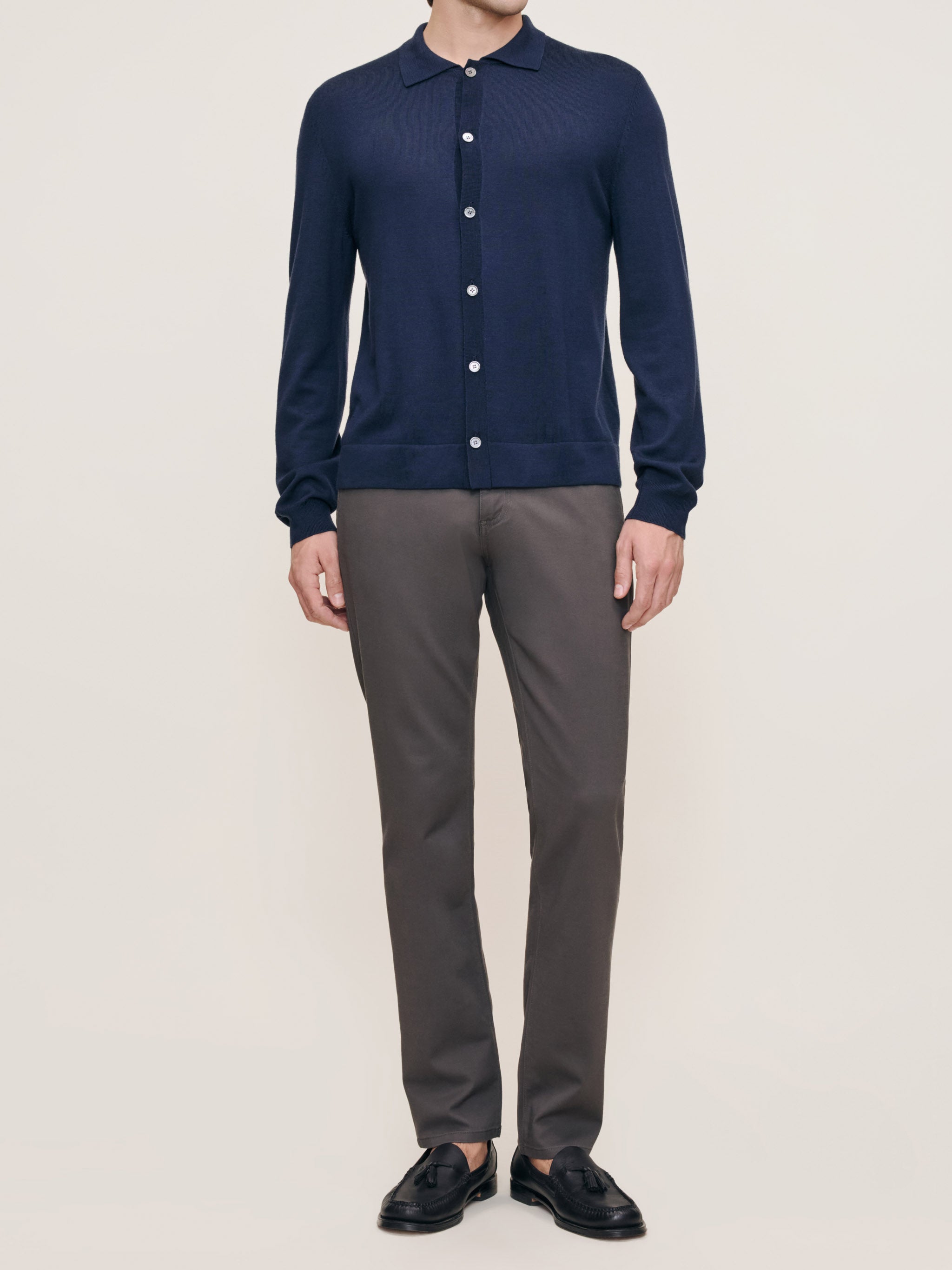 Ivan Slim Trouser | Dark Grey