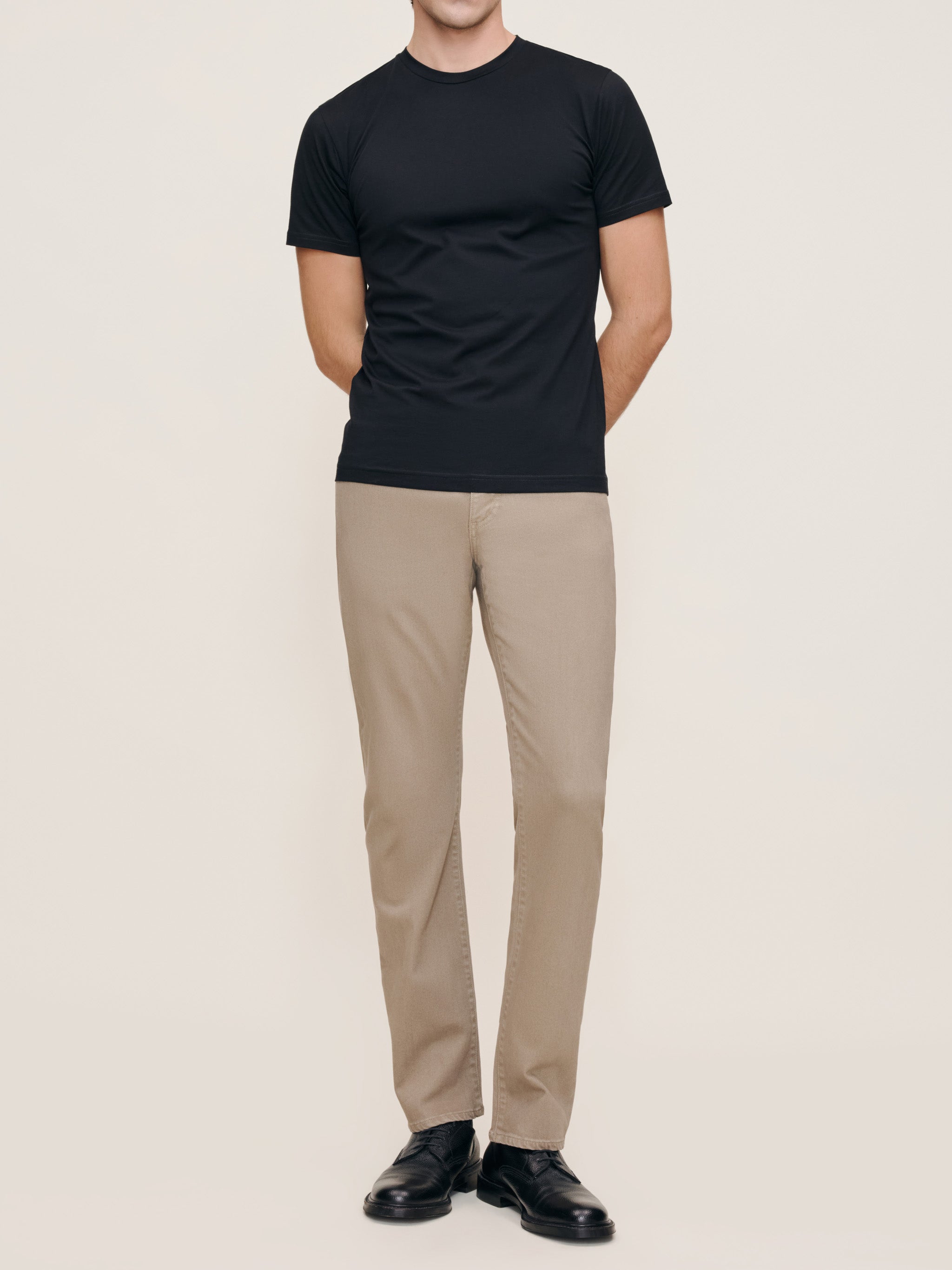 Avery Relaxed Straight Jeans | Desert Sand (Khaki)