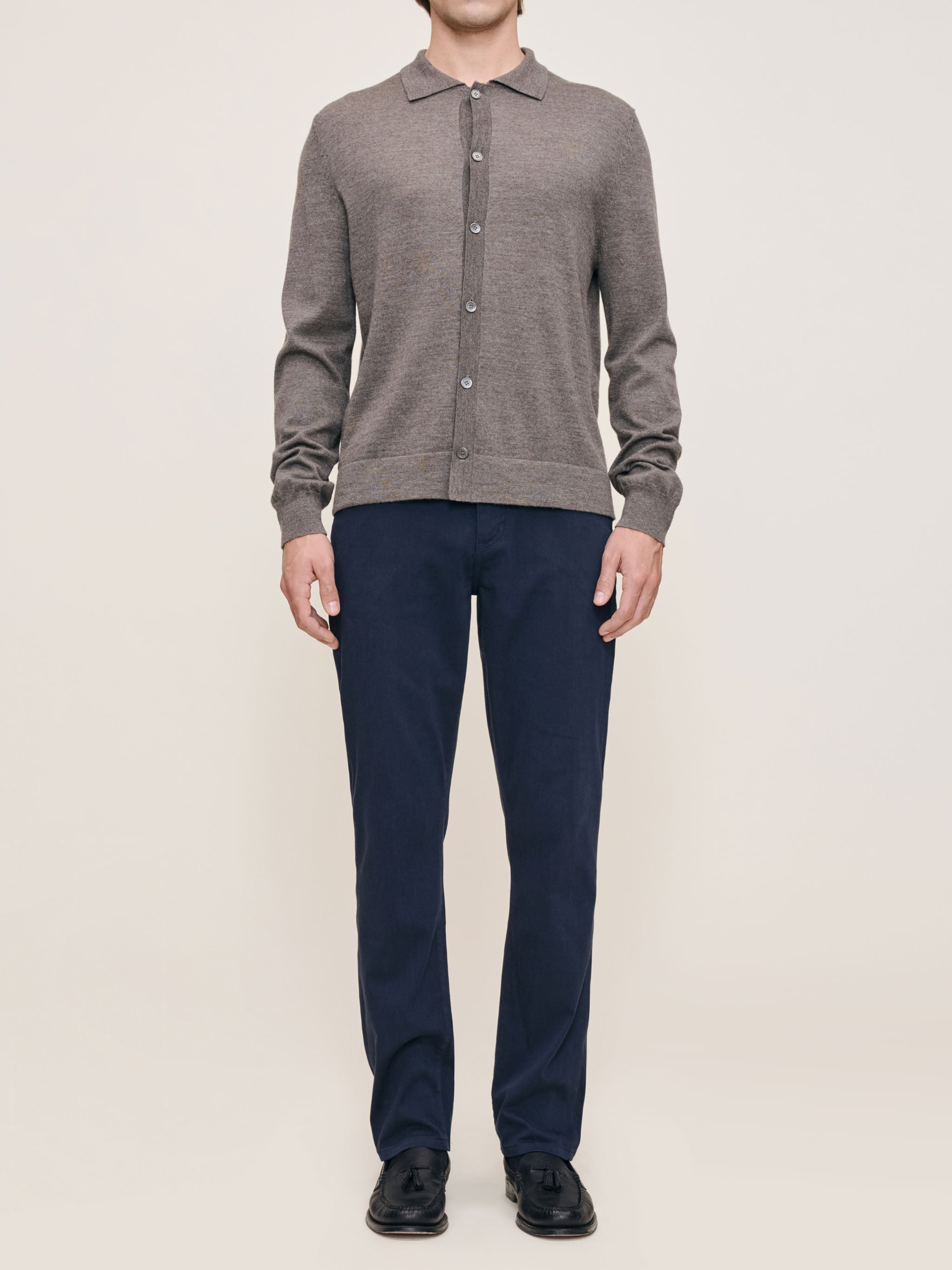 Russell Slim Straight Pants | Classic Navy