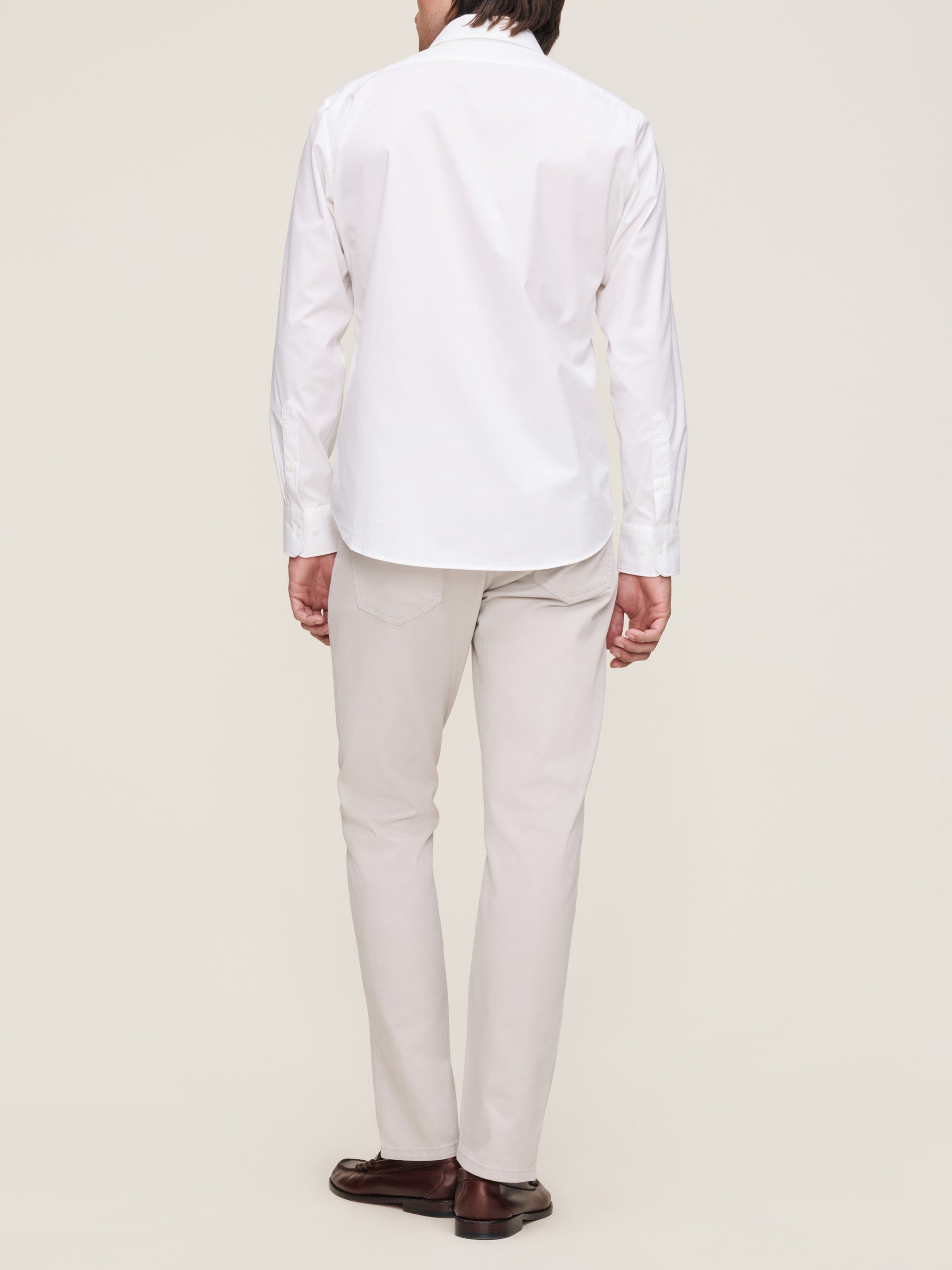 Russell Slim Straight Pants | Light Grey