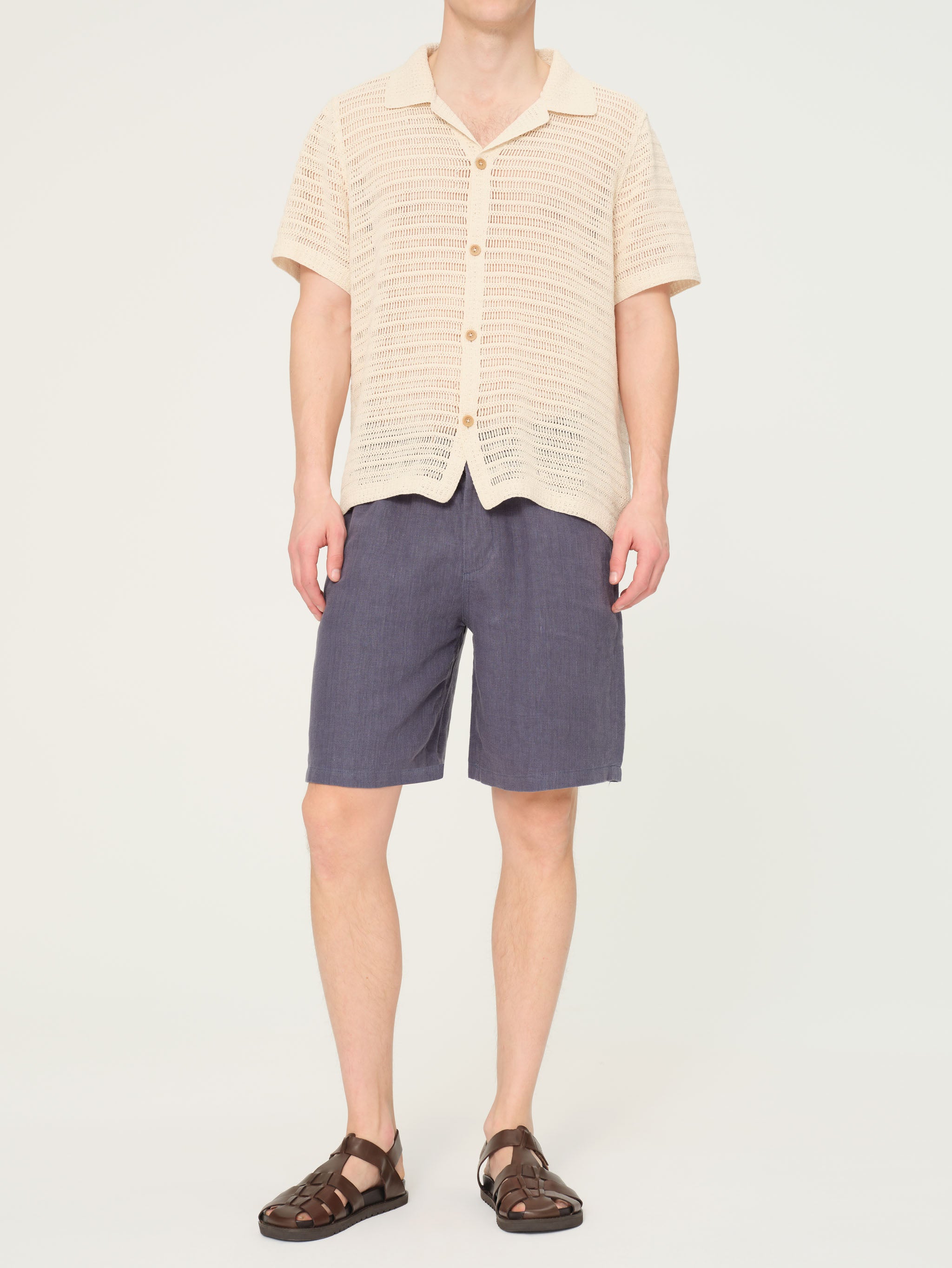 Hugh Shirt Unisex | Cream