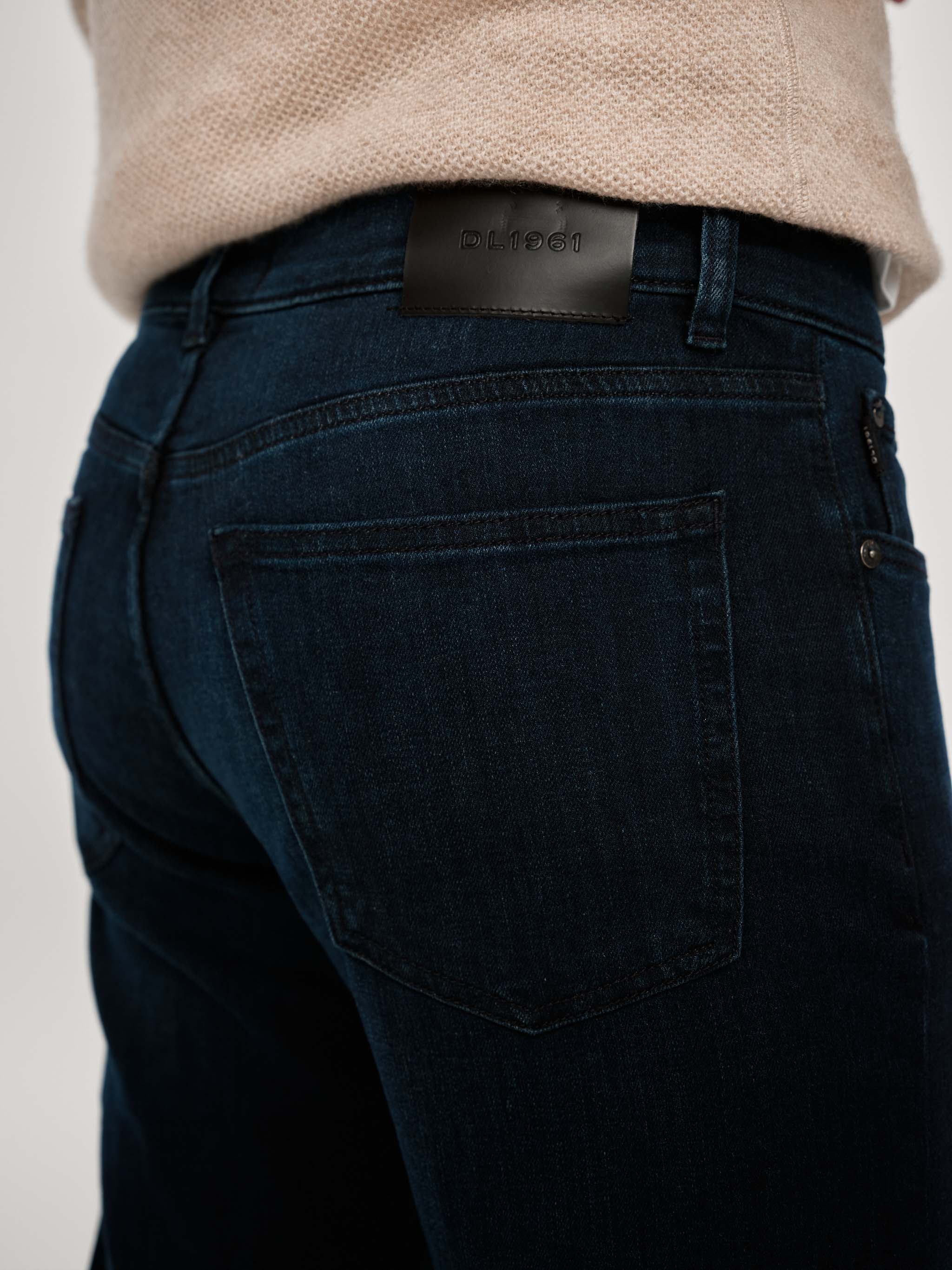 Russell Slim Straight Jeans | National Harbor (Dark Indigo)
