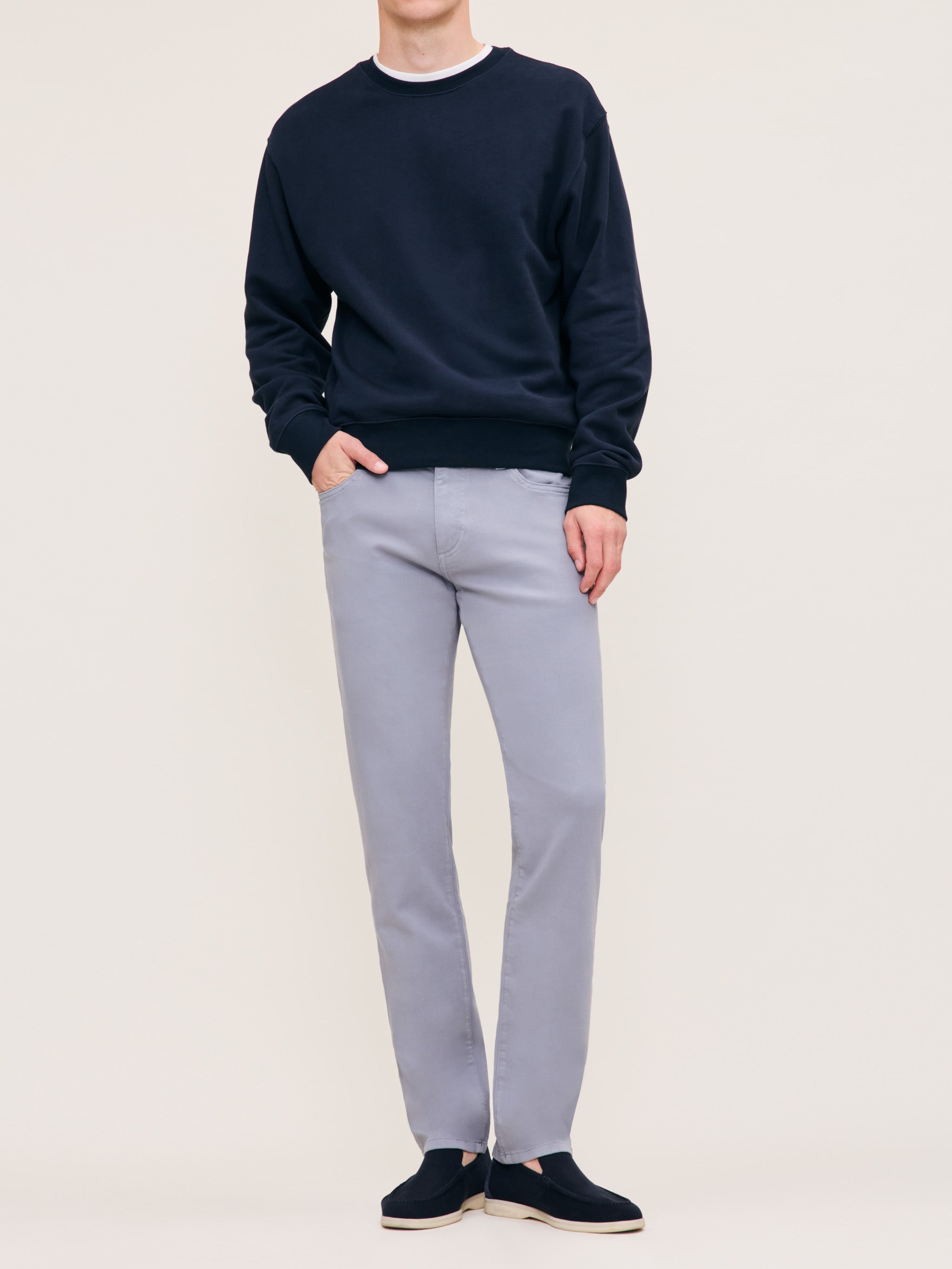 Men's Slim Blue-Grey Pants