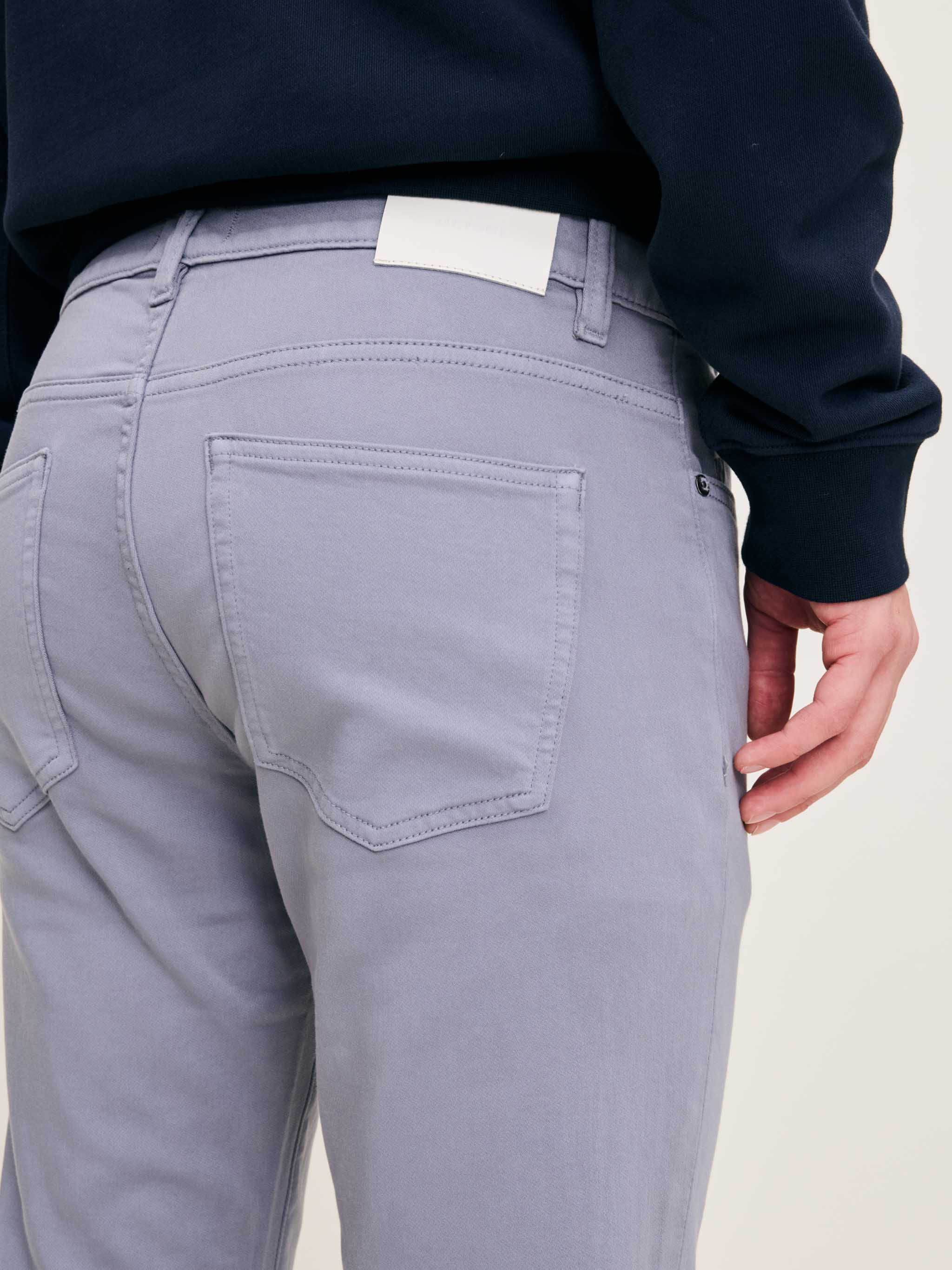 Men's Slim Blue-Grey Pants