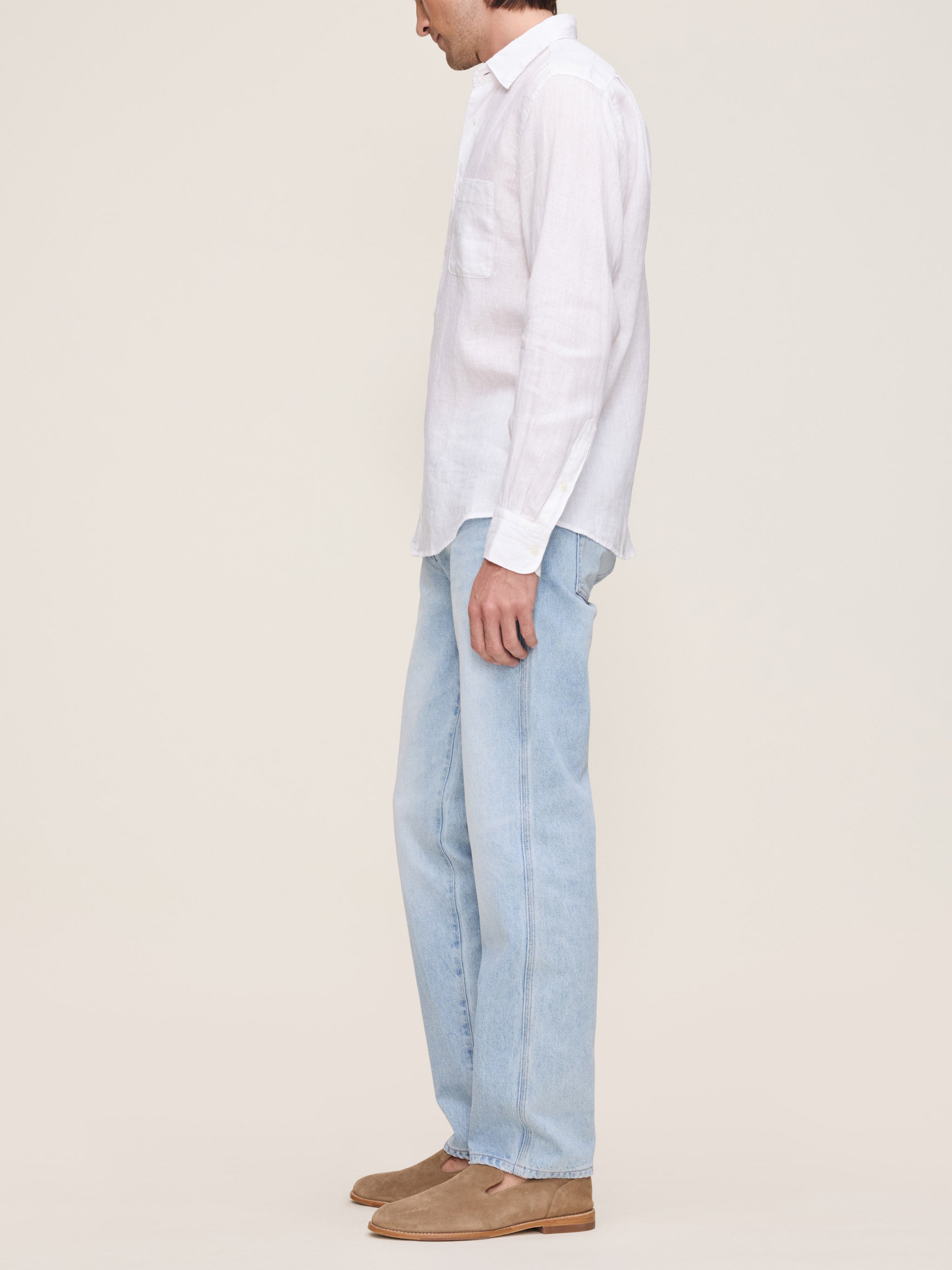 Noah Rigid Straight Jeans | Blue Mist
