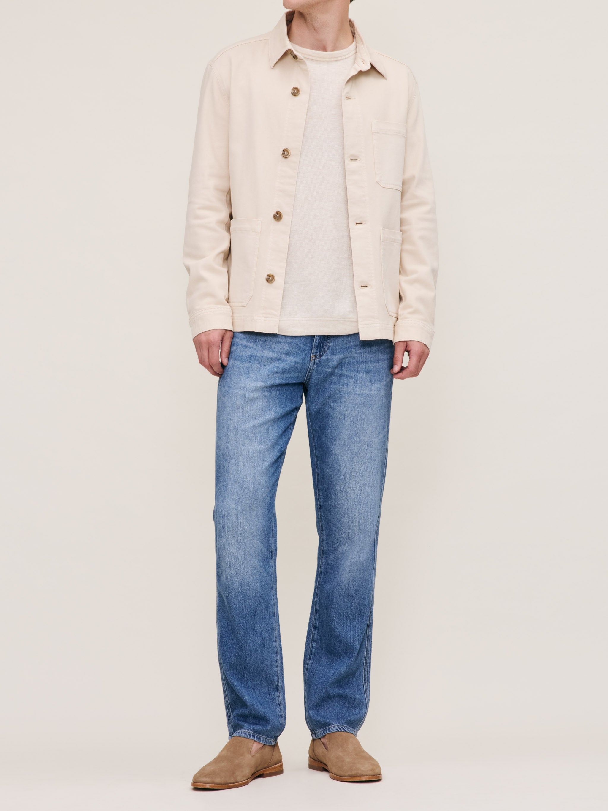 Sean Shirt Jacket | Jute