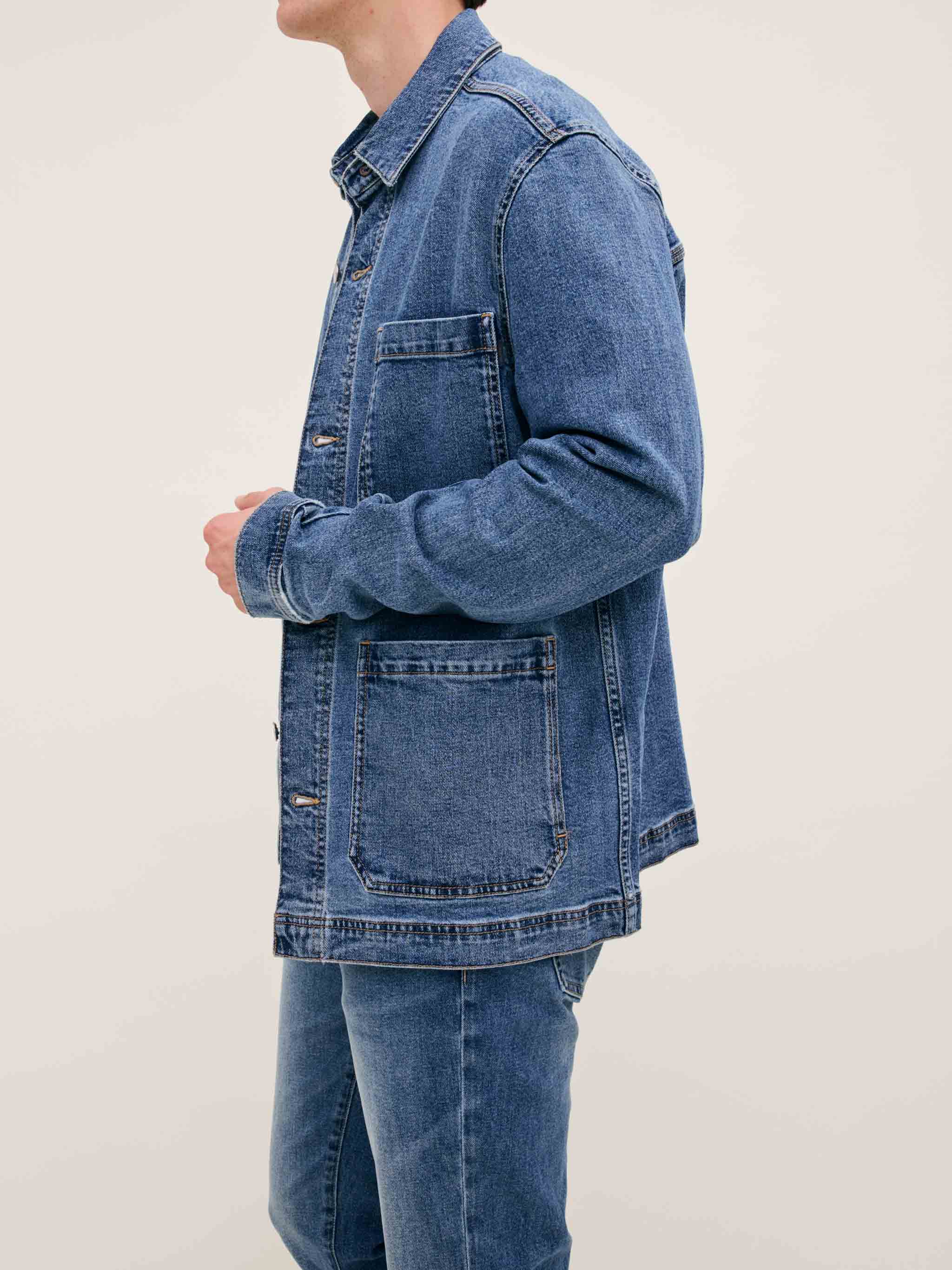 Men's Blue Denim Jacket