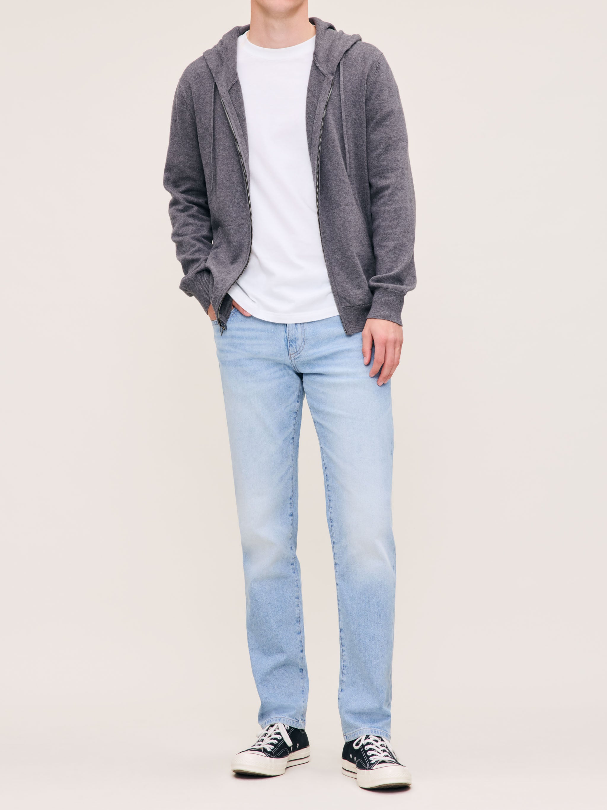 Men's Slim Light Blue Jeans
