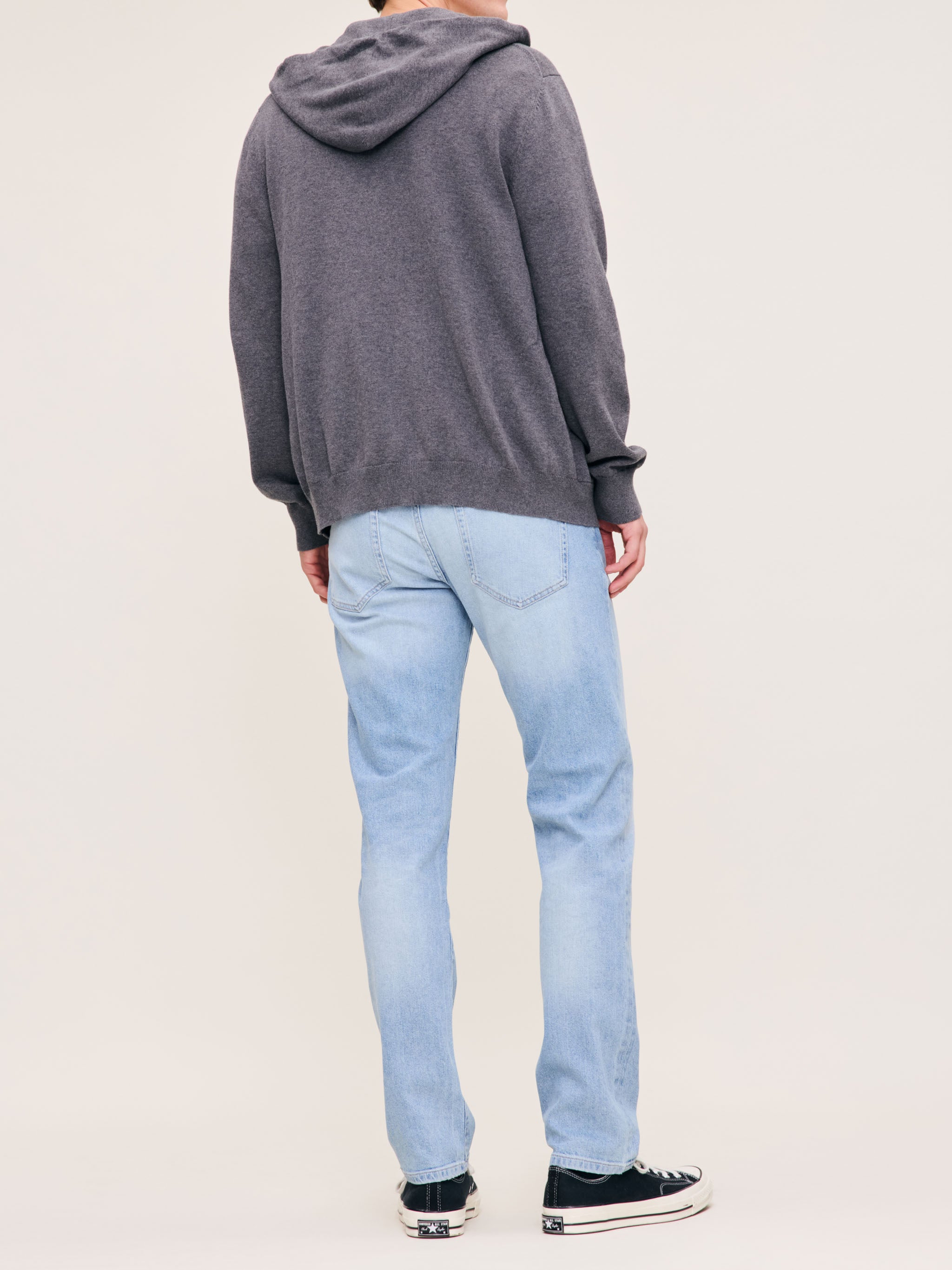 Zip-Up Hoodie | Charcoal Grey