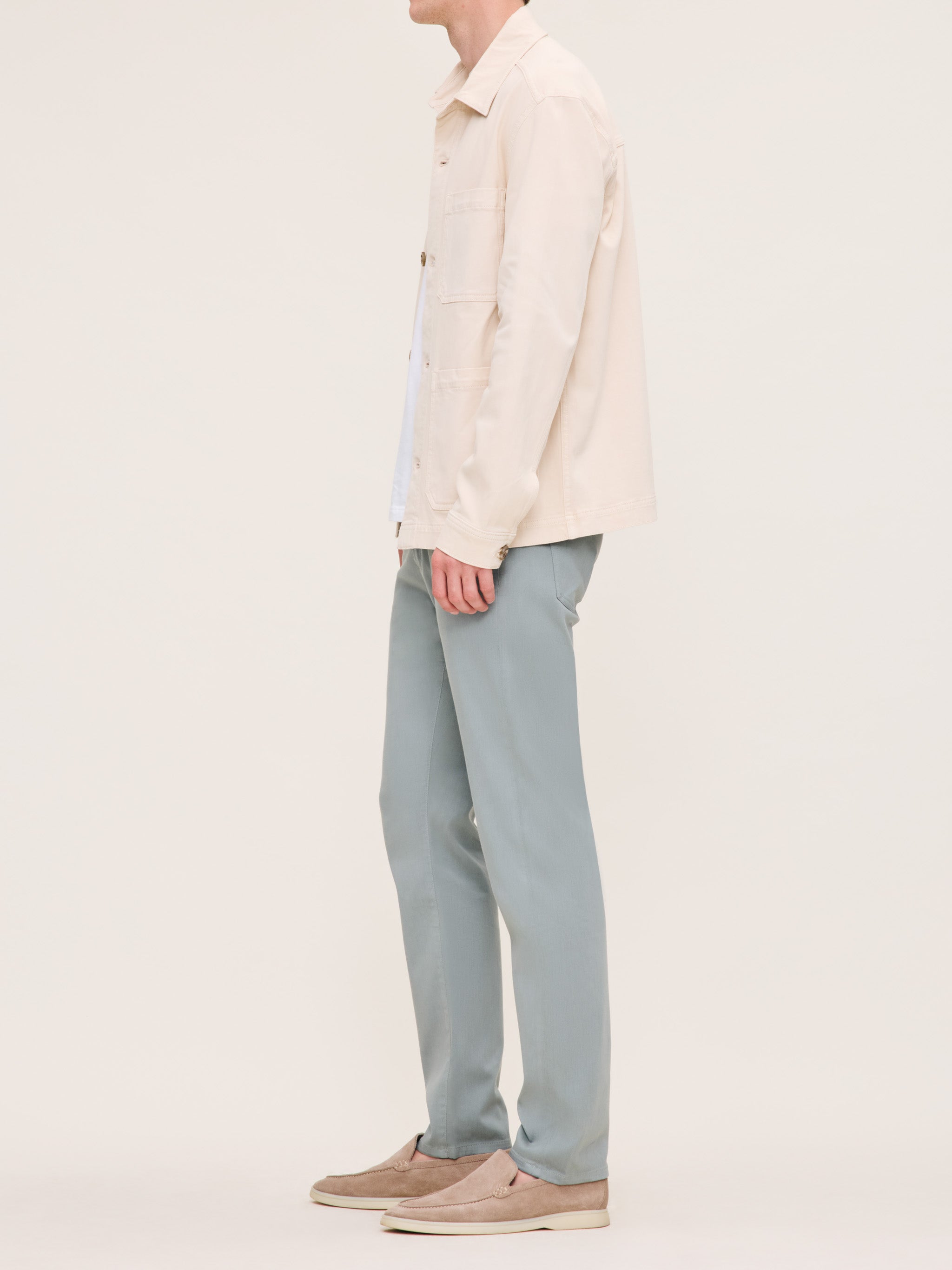 Men's Cream Twill Jacket