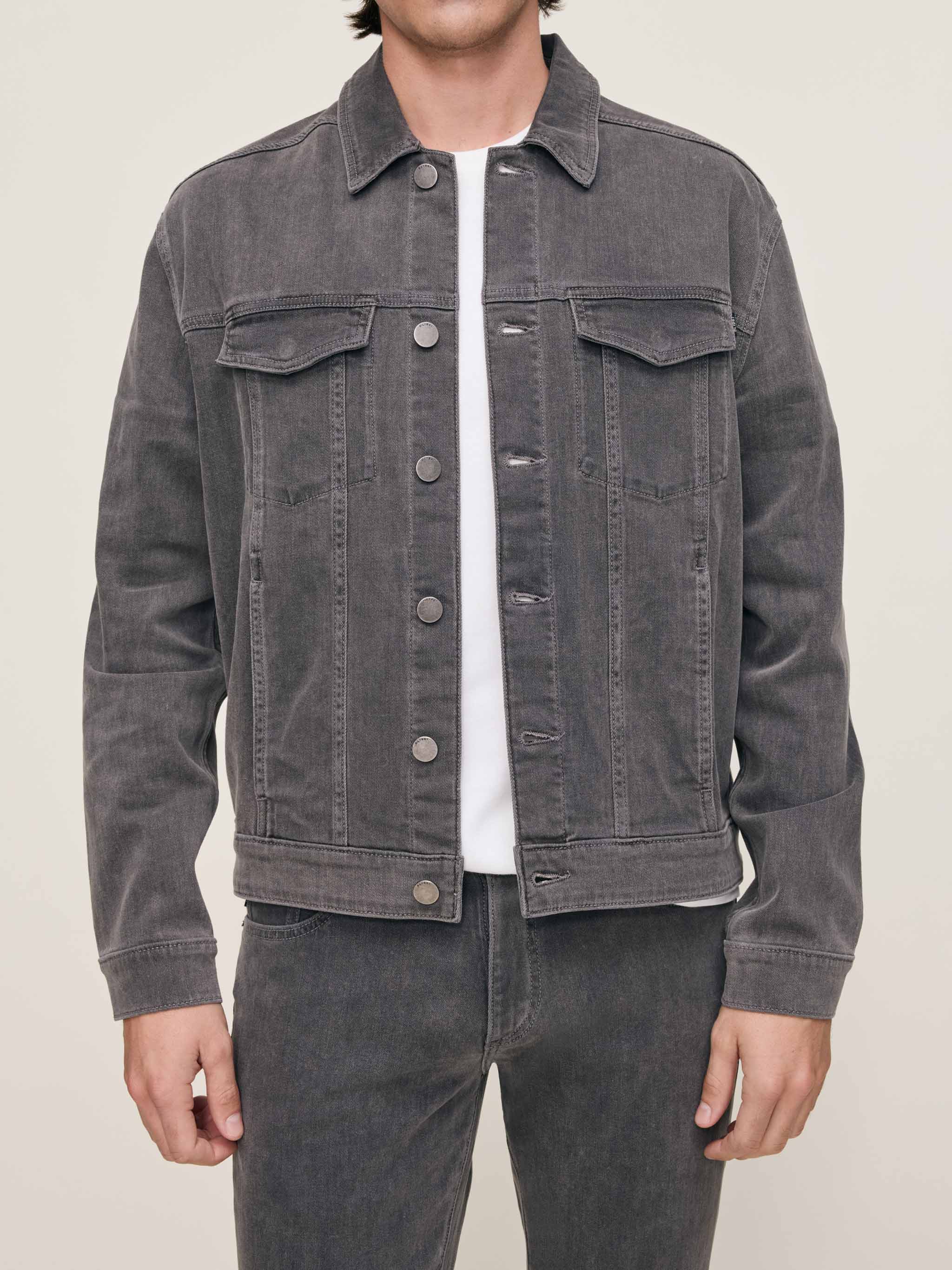 Vaughn Trucker Jacket | Weathered Grey