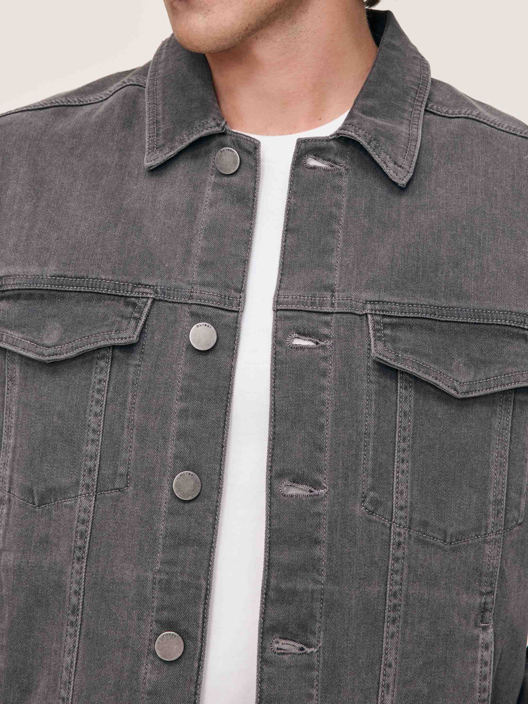 Vaughn Trucker Jacket | Weathered Grey