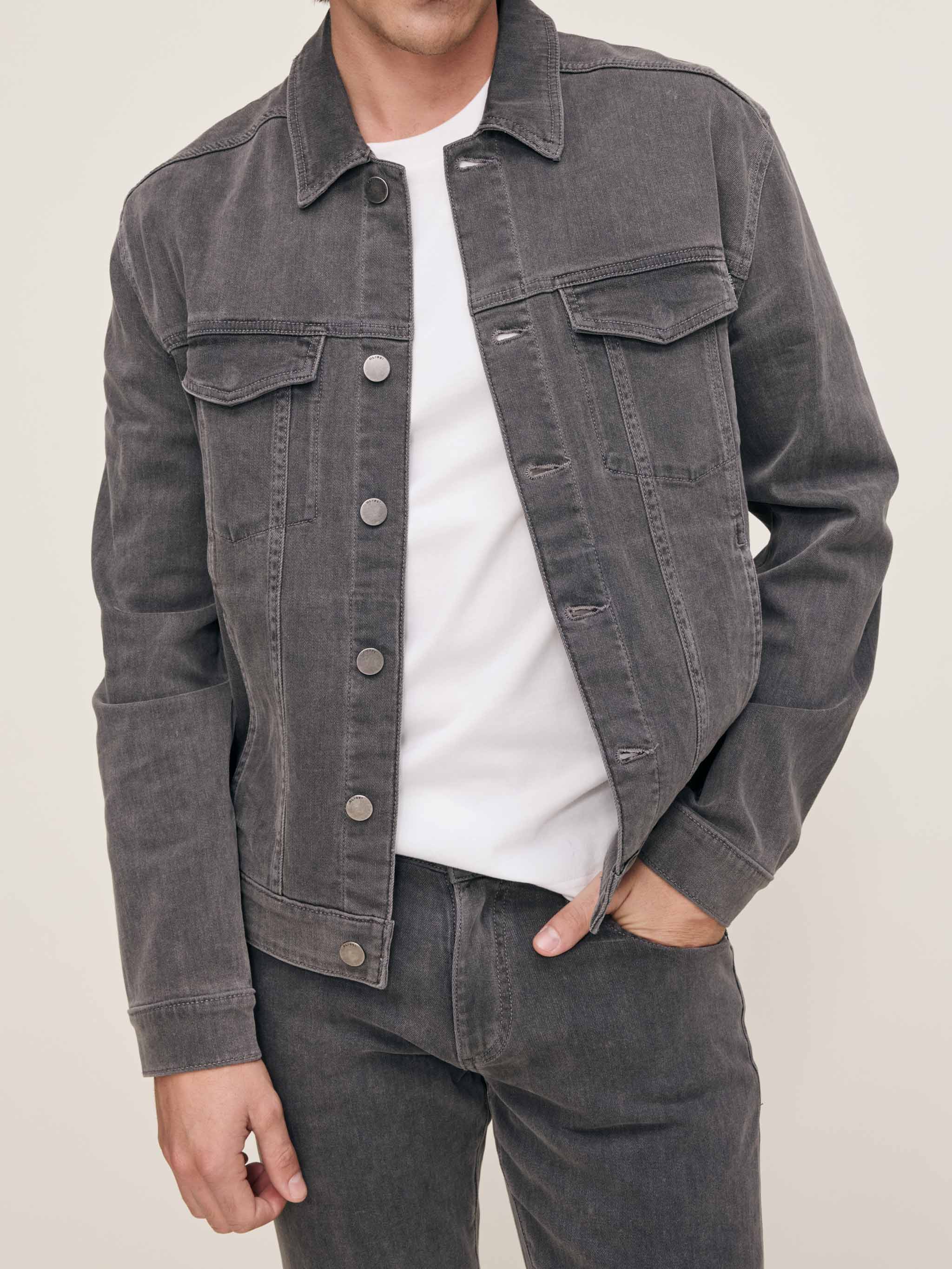 Vaughn Trucker Jacket | Weathered Grey