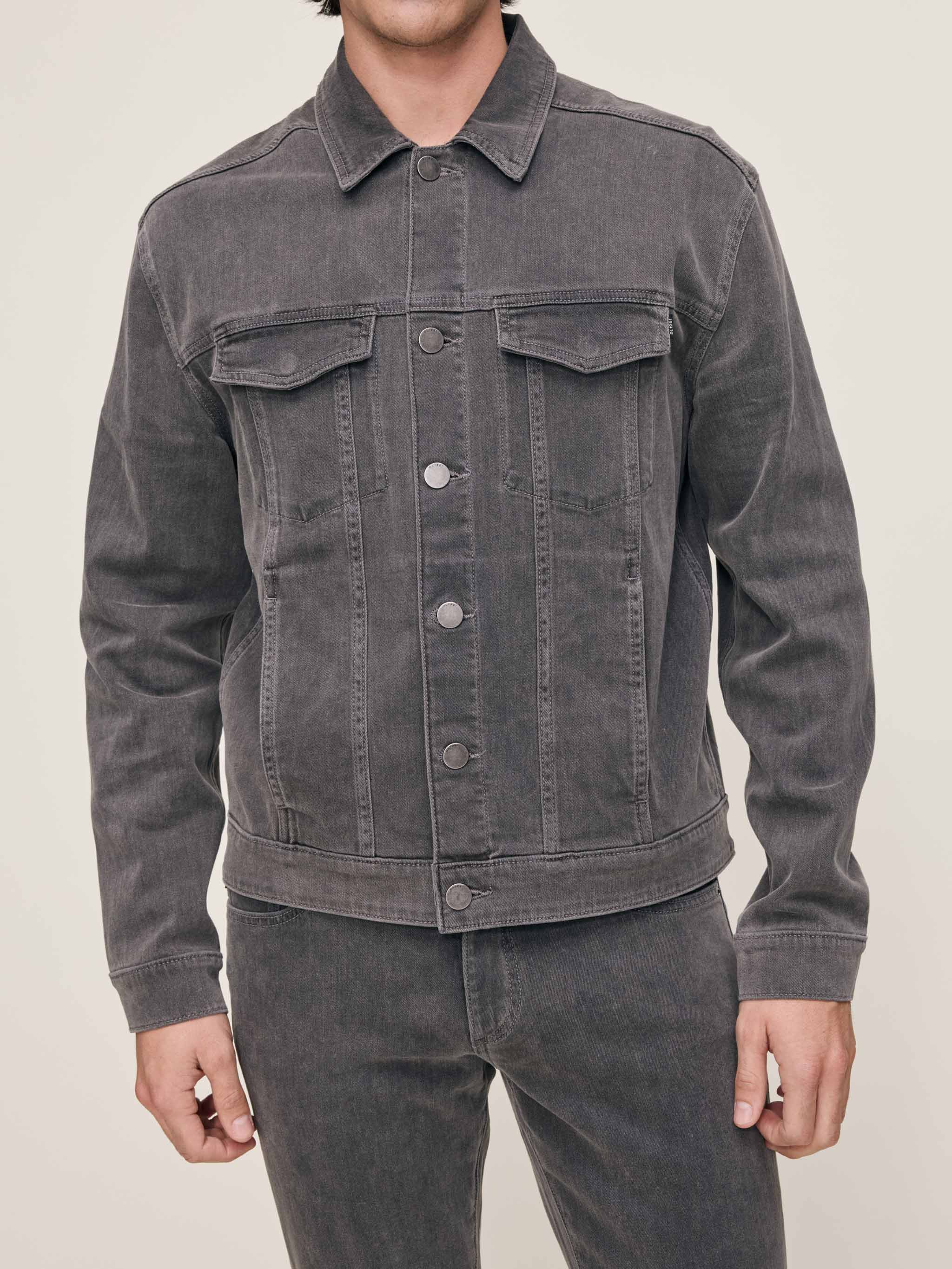 Vaughn Trucker Jacket | Weathered Grey