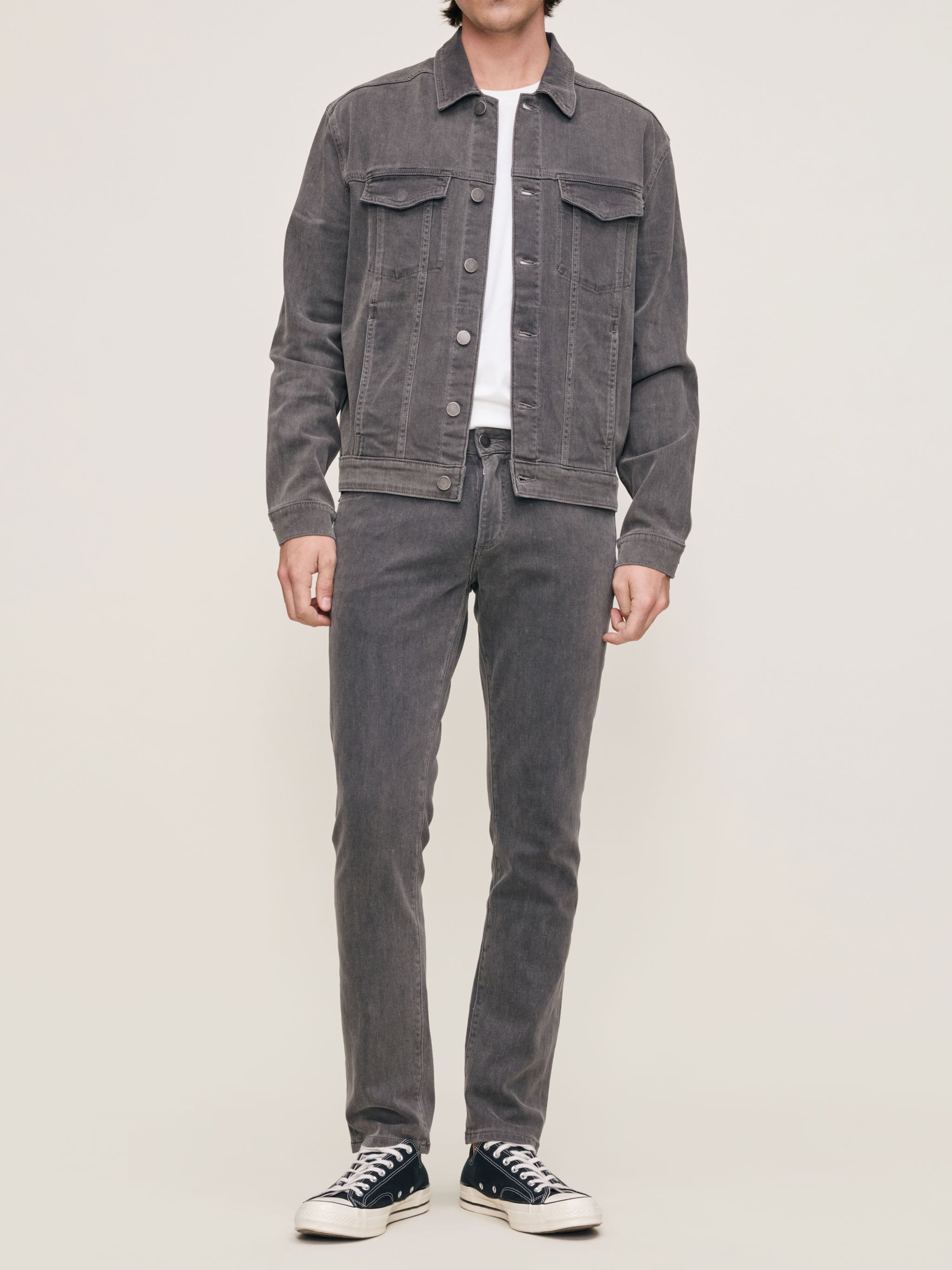 Vaughn Trucker Jacket | Weathered Grey