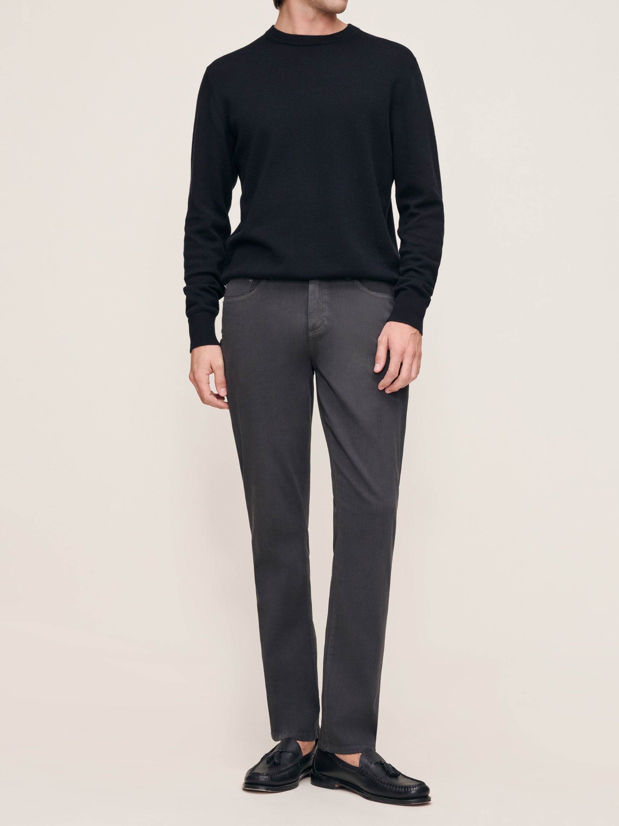 Russell Slim Straight Pants | Shadow Grey