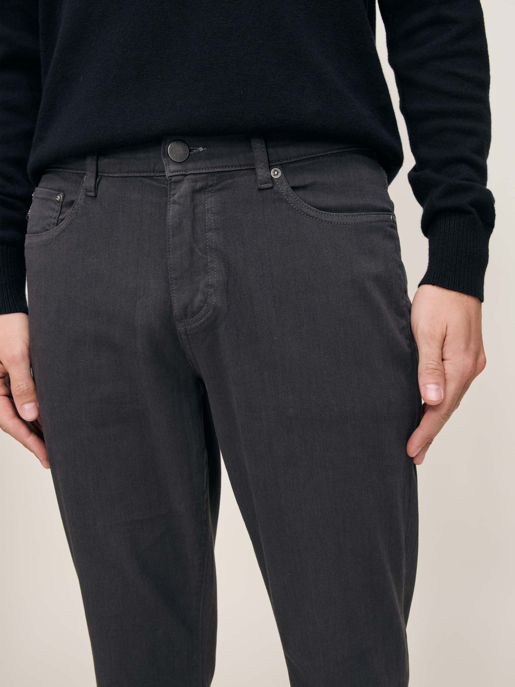 Russell Slim Straight Pants | Shadow Grey