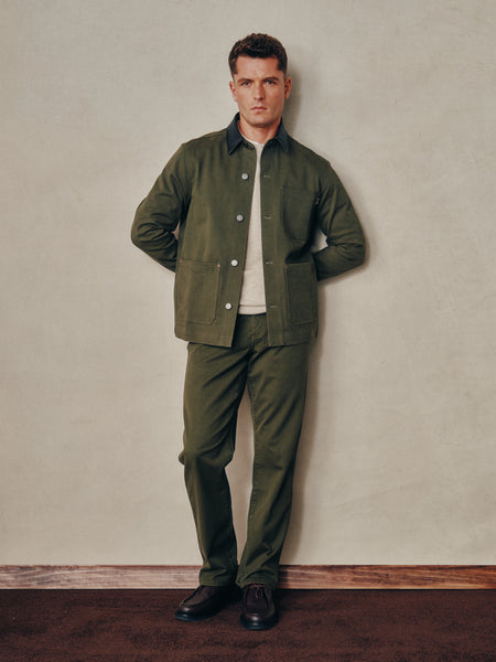 Noah Straight Pants | Military Green | DL1961 Premium Denim