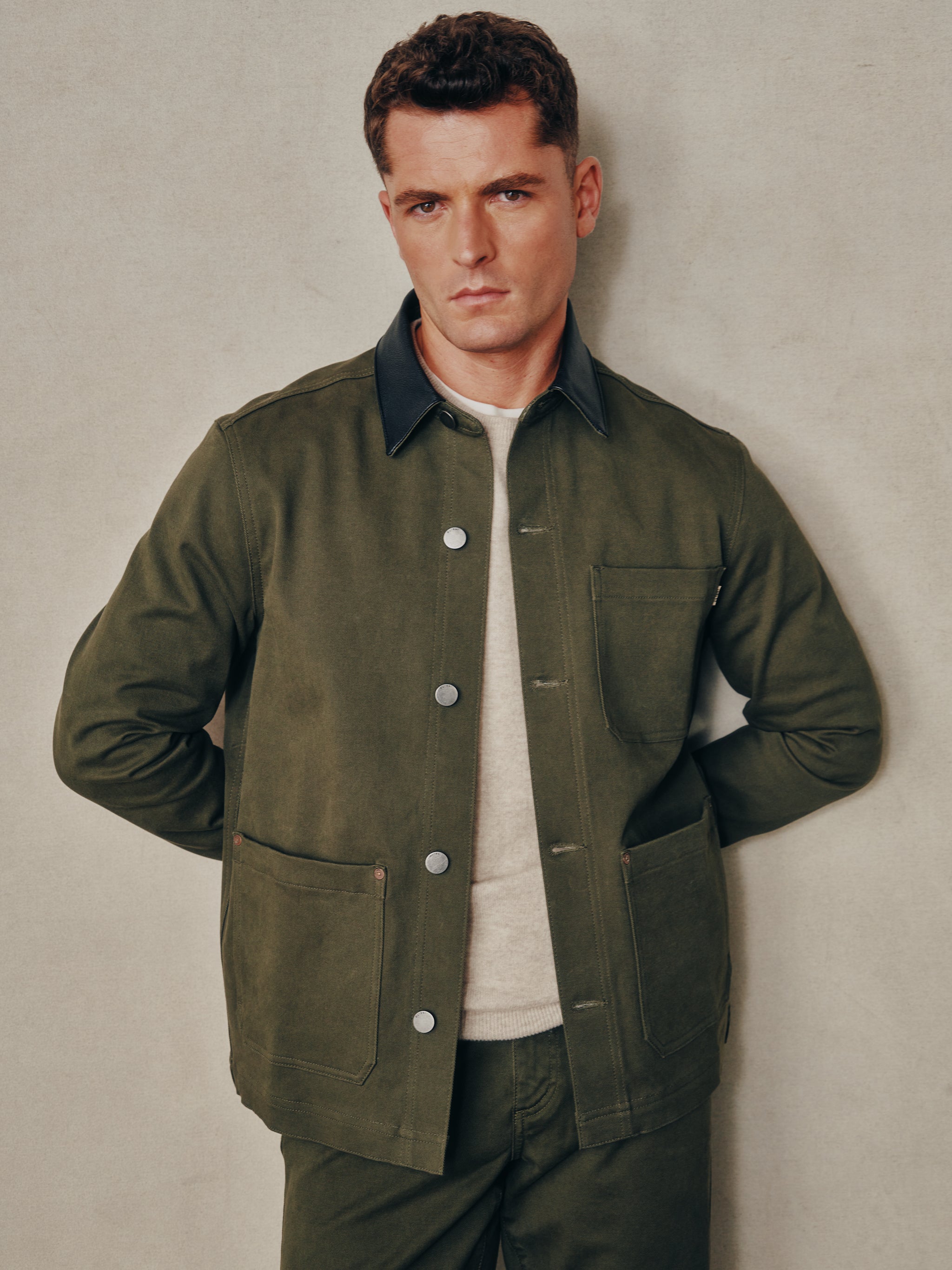 Sean Shirt Jacket | Military Green