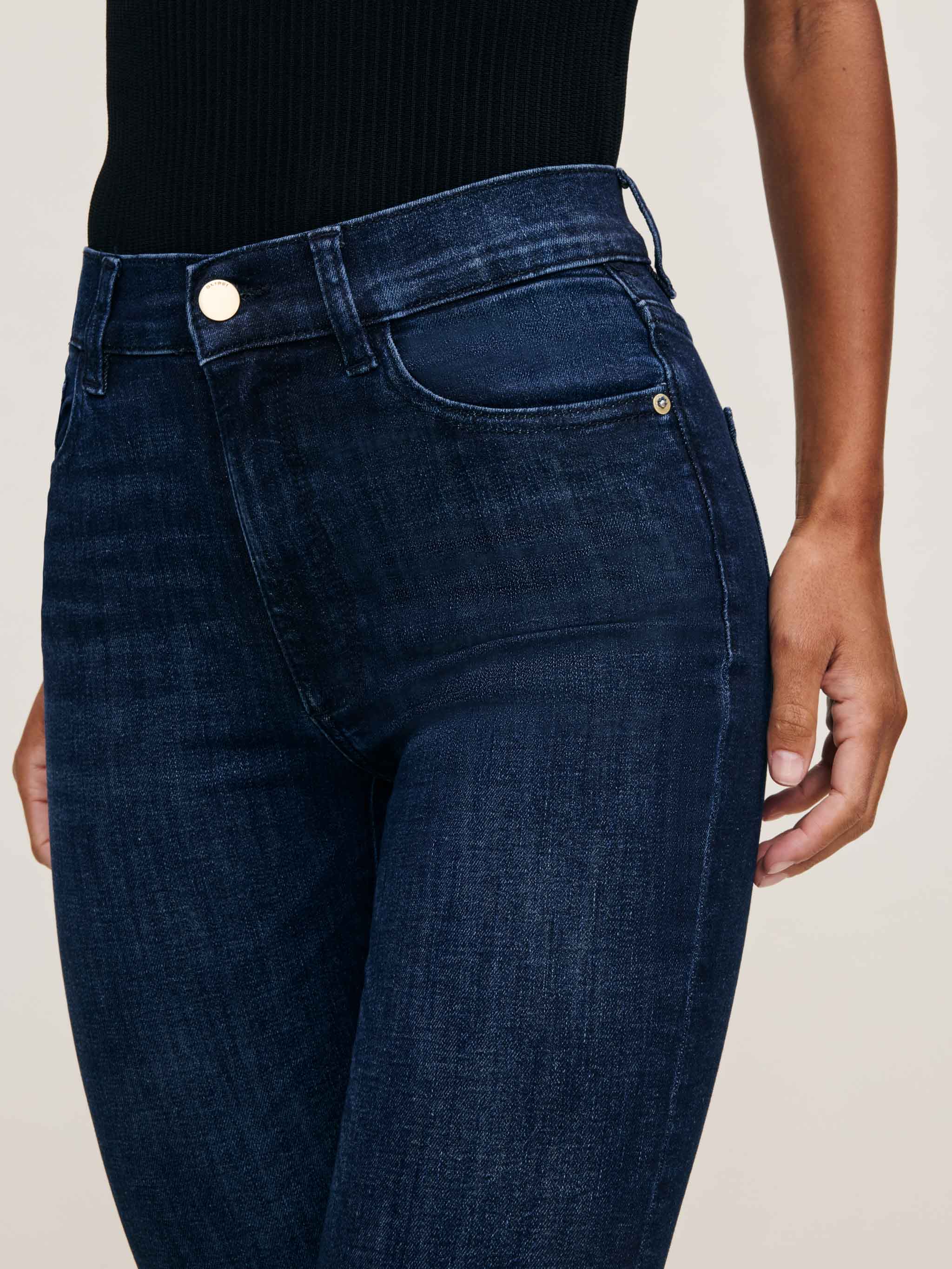 women's bootcut blue jean