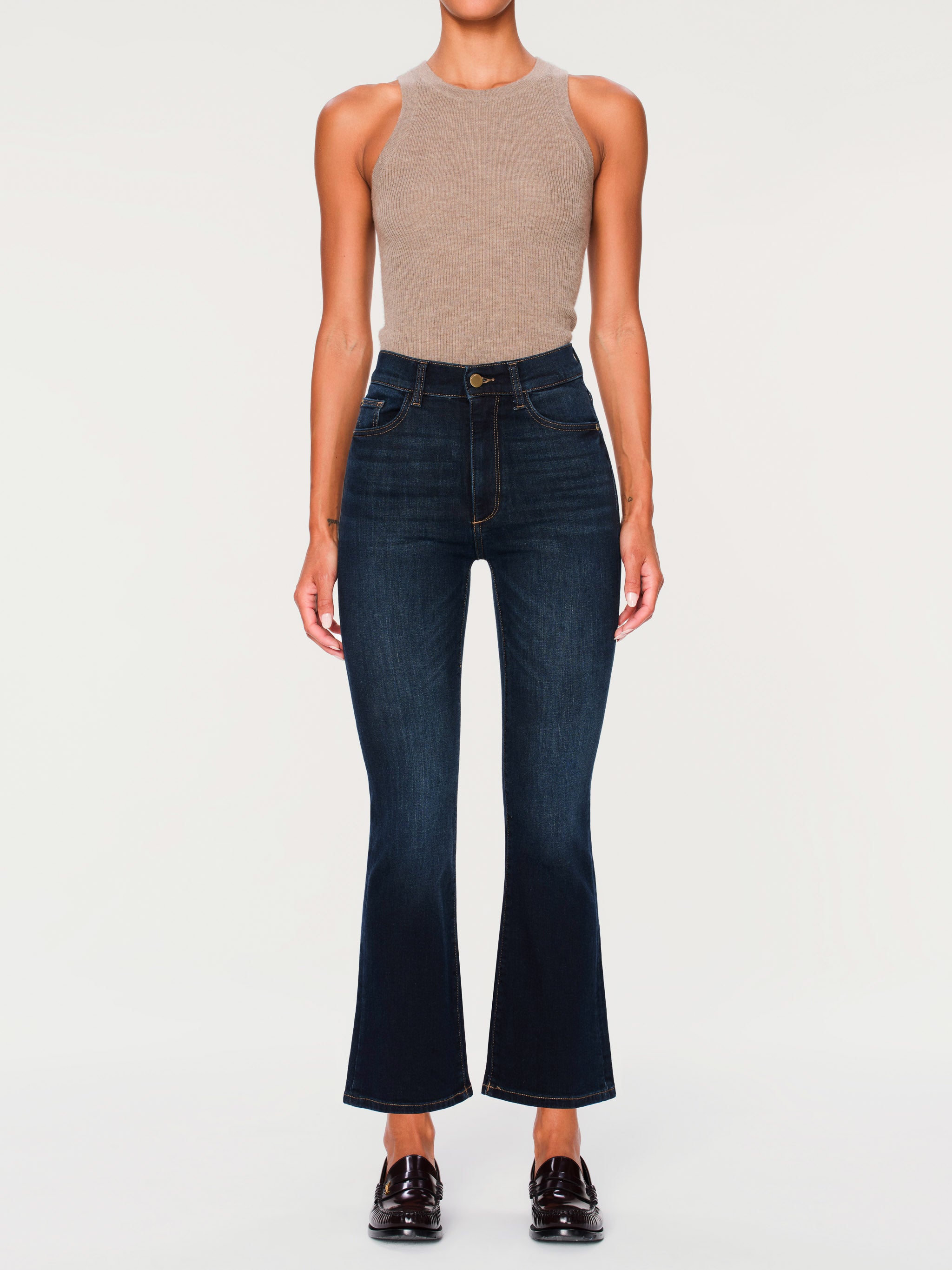 women's bootcut blue jean