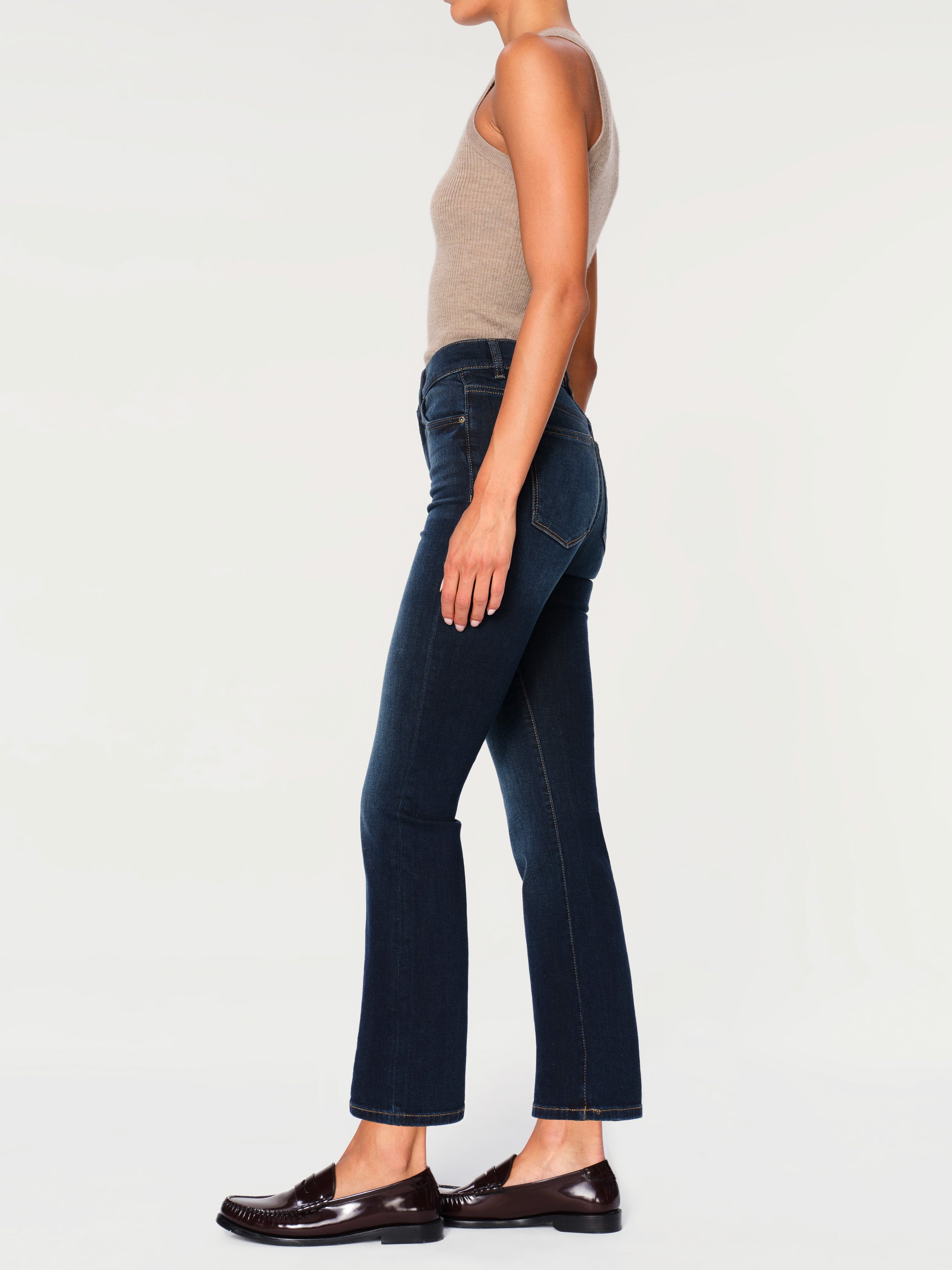 women's bootcut blue jean