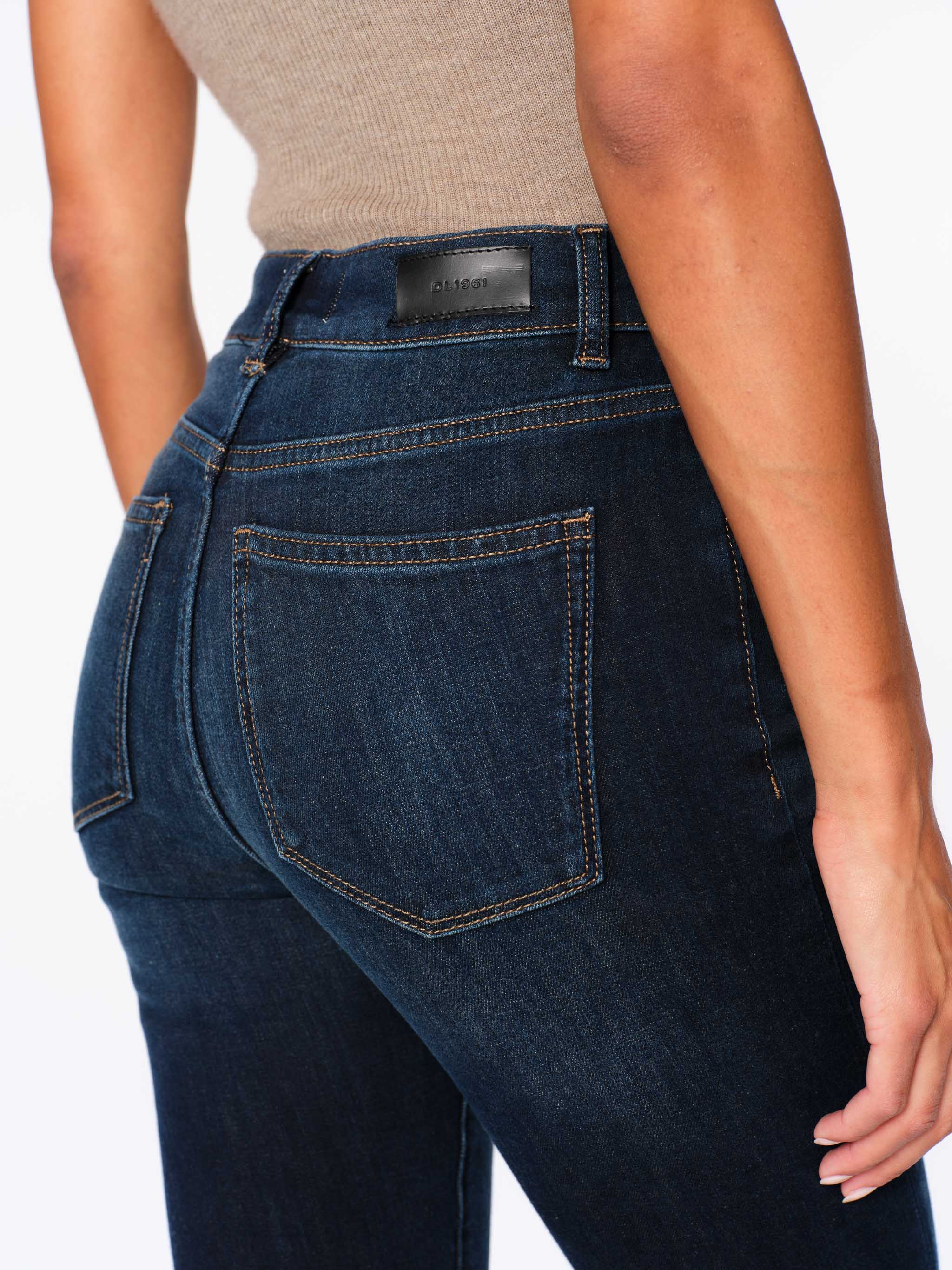 women's bootcut blue jean