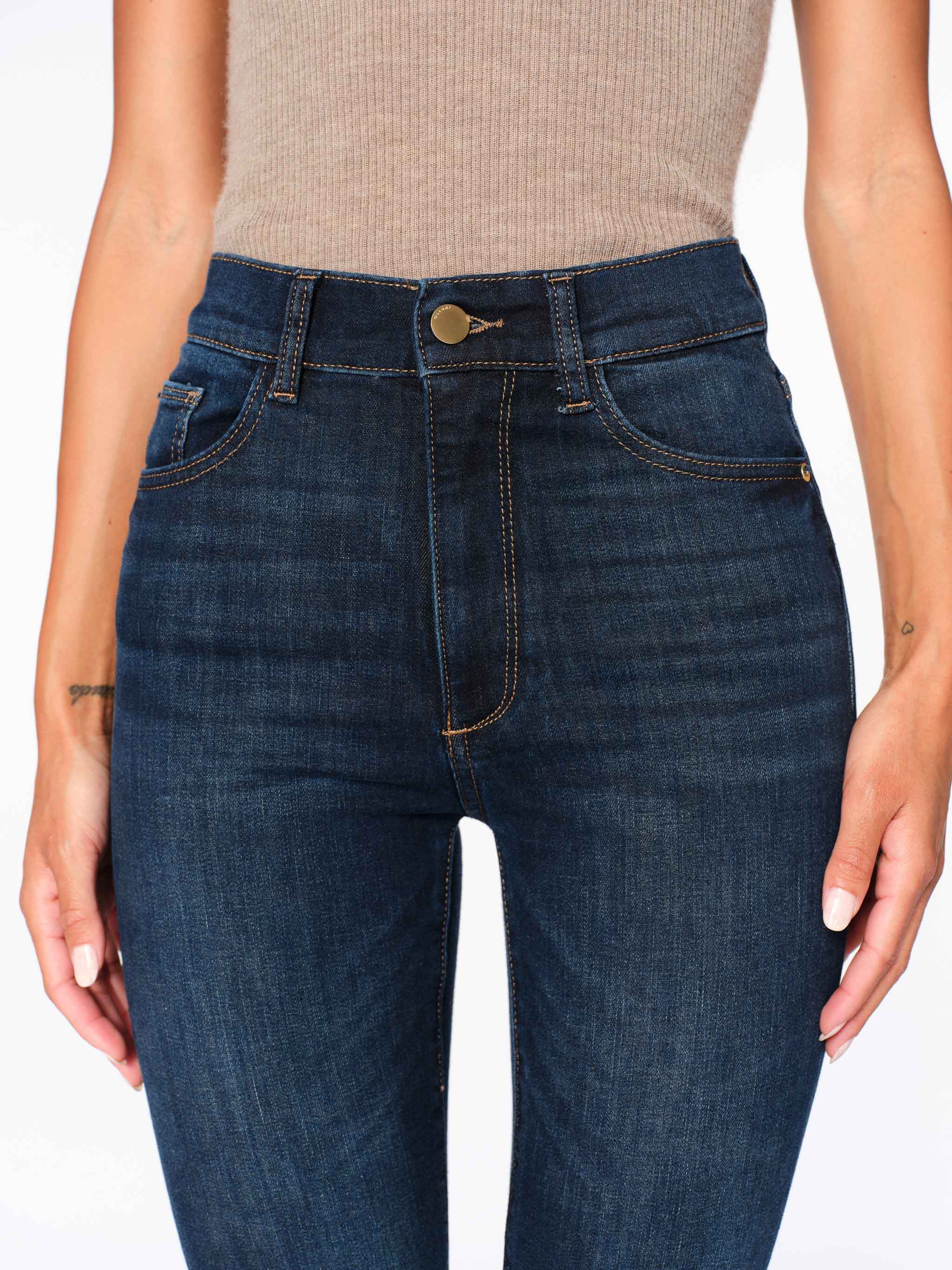 women's bootcut blue jean