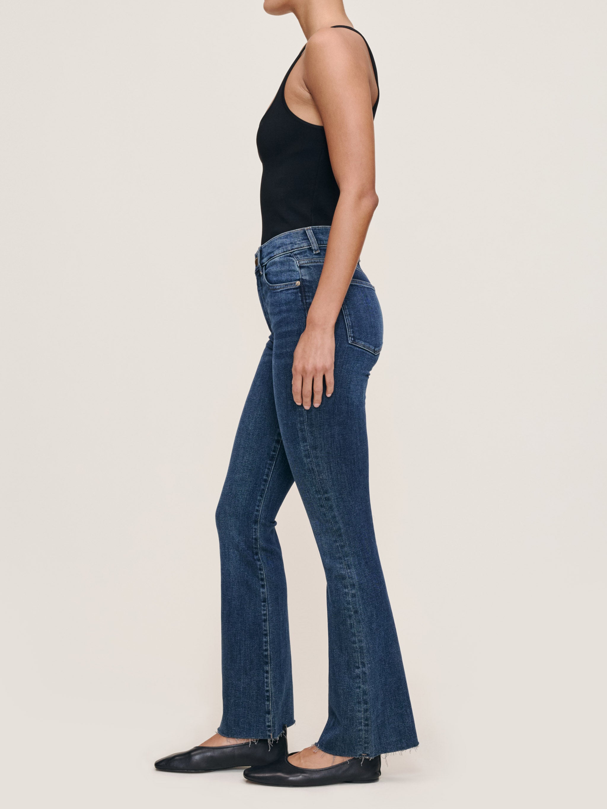 women's bootcut blue jean