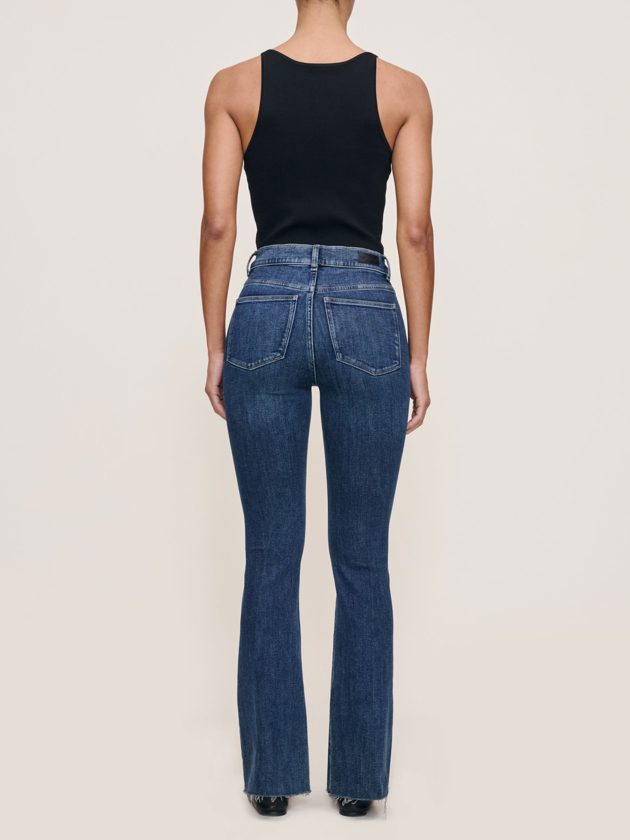 women's bootcut blue jean
