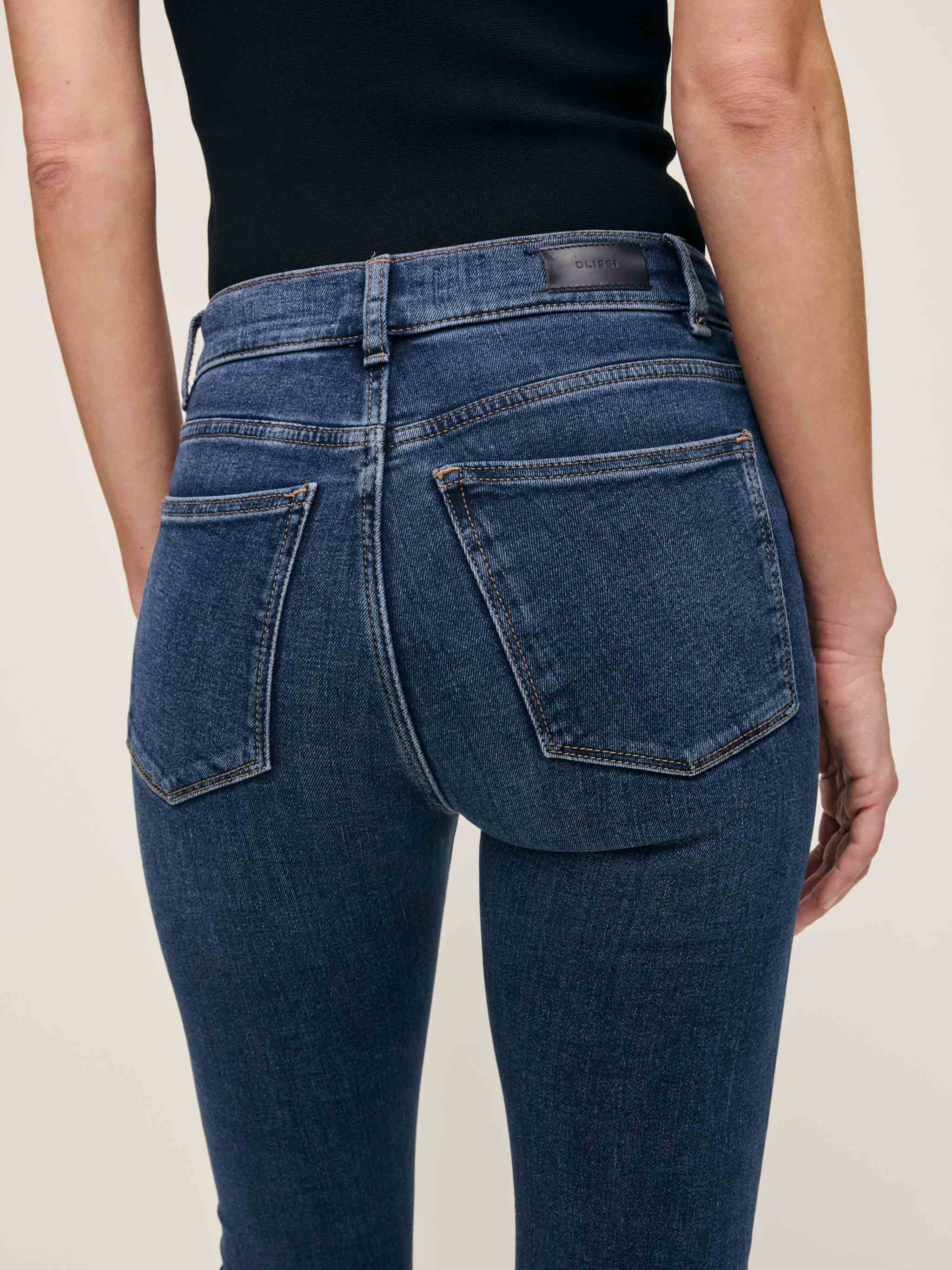 women's bootcut blue jean