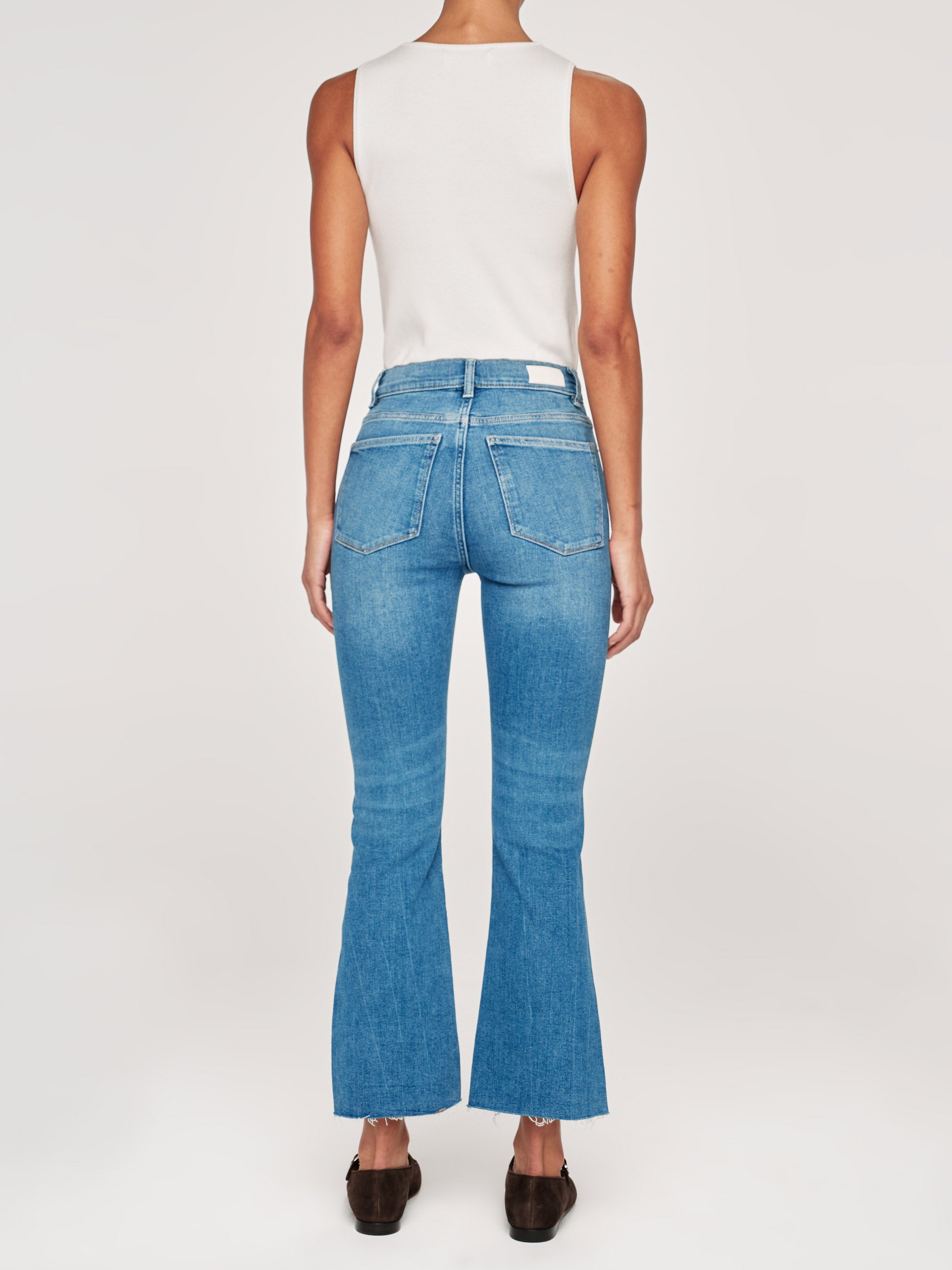 women's bootcut blue jean