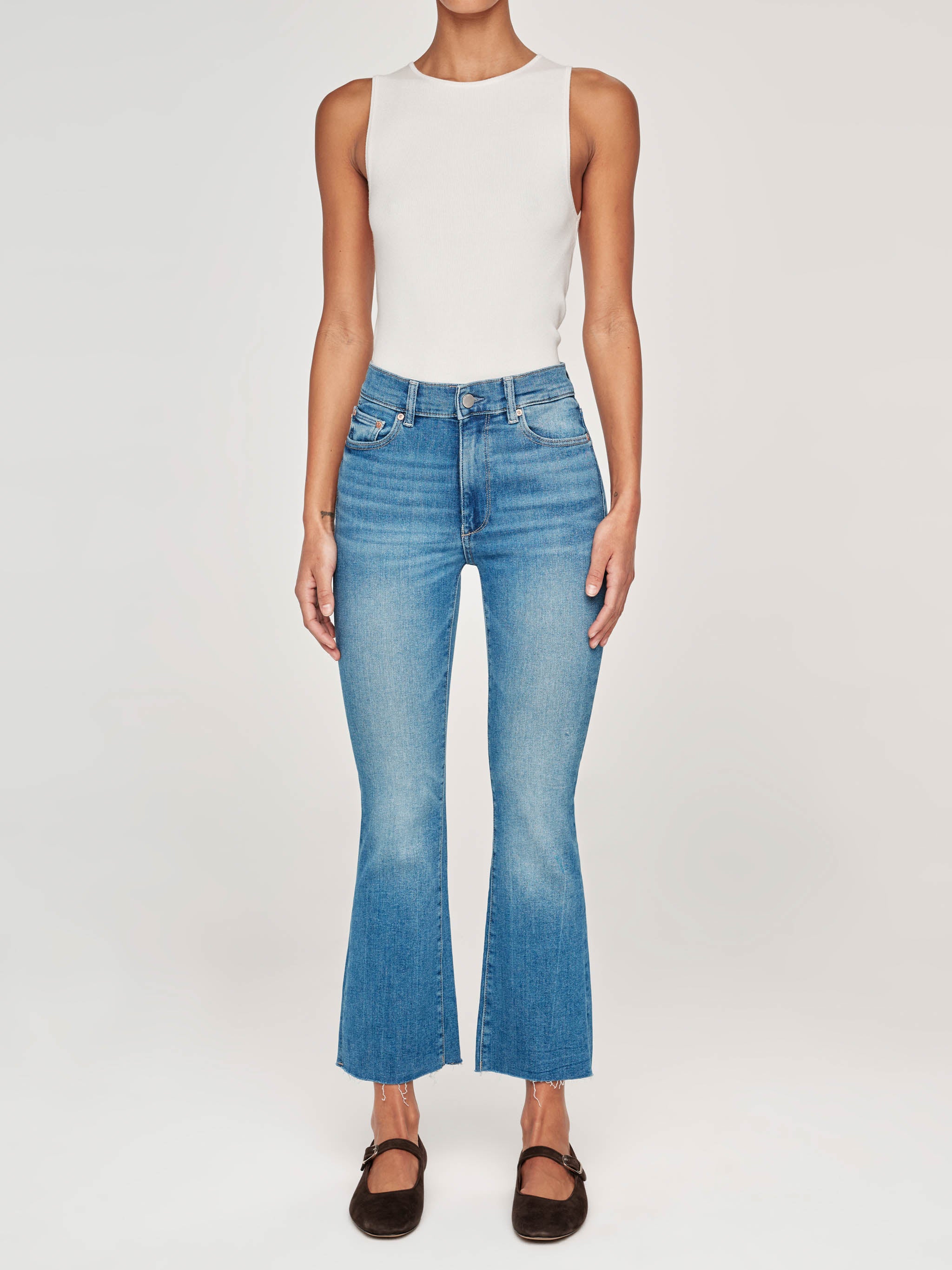 women's bootcut blue jean