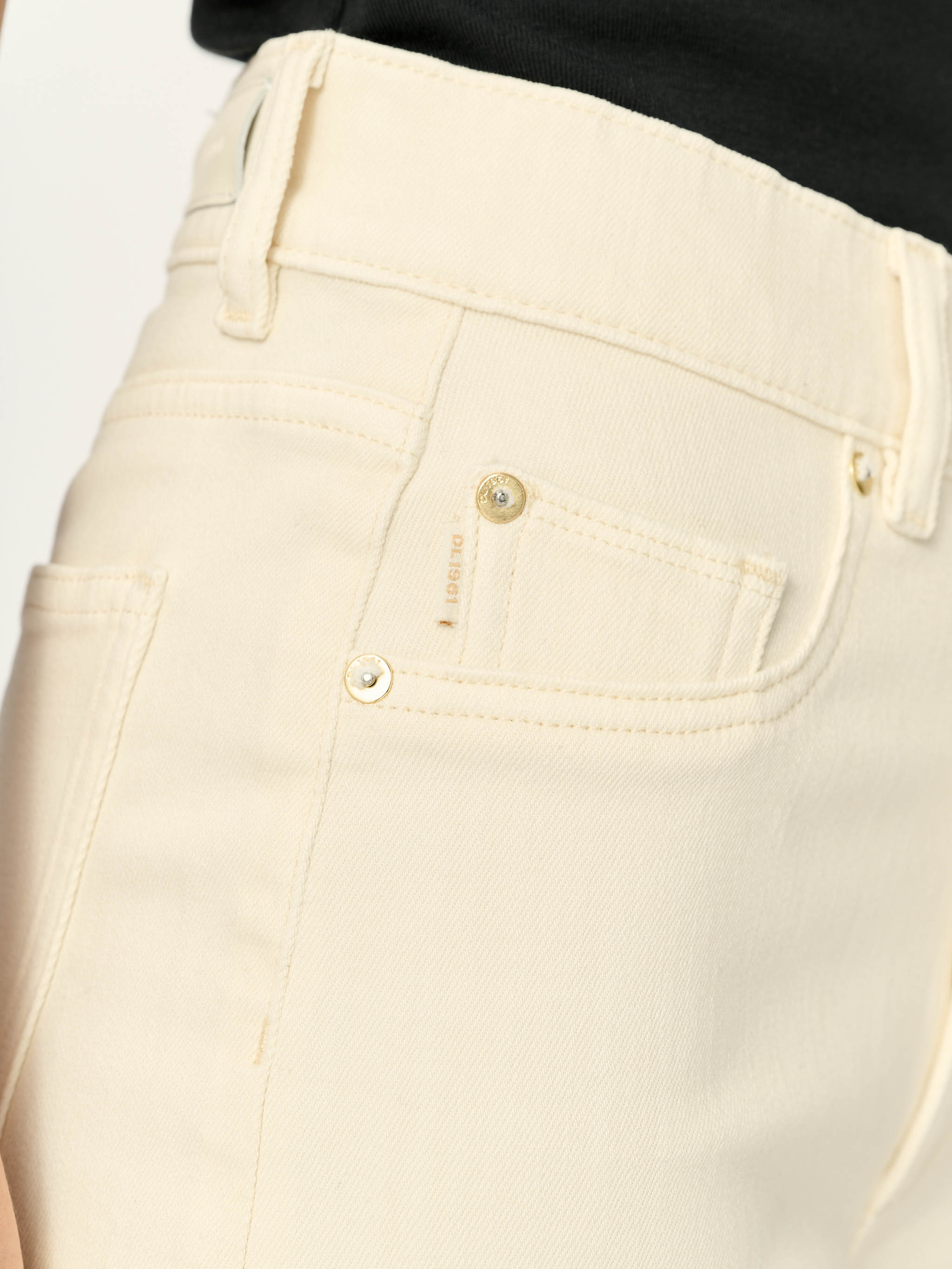 women's wide leg white jean