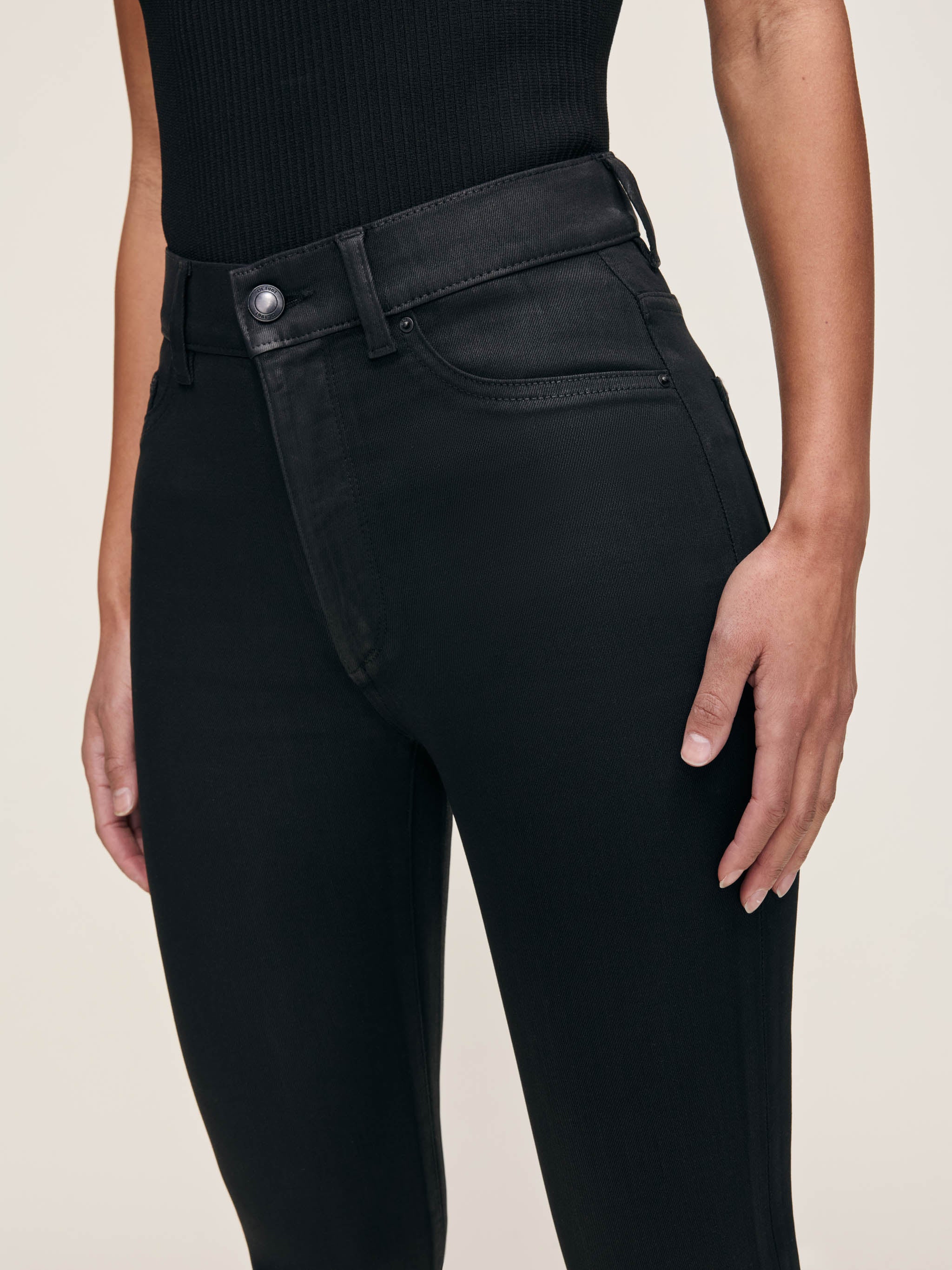 women's bootcut black jean