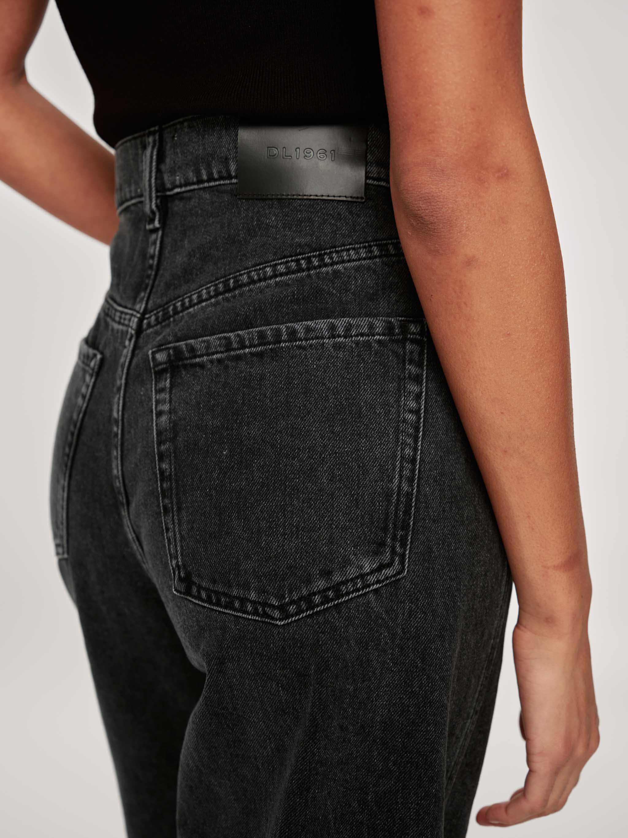 women's barrell blue jean