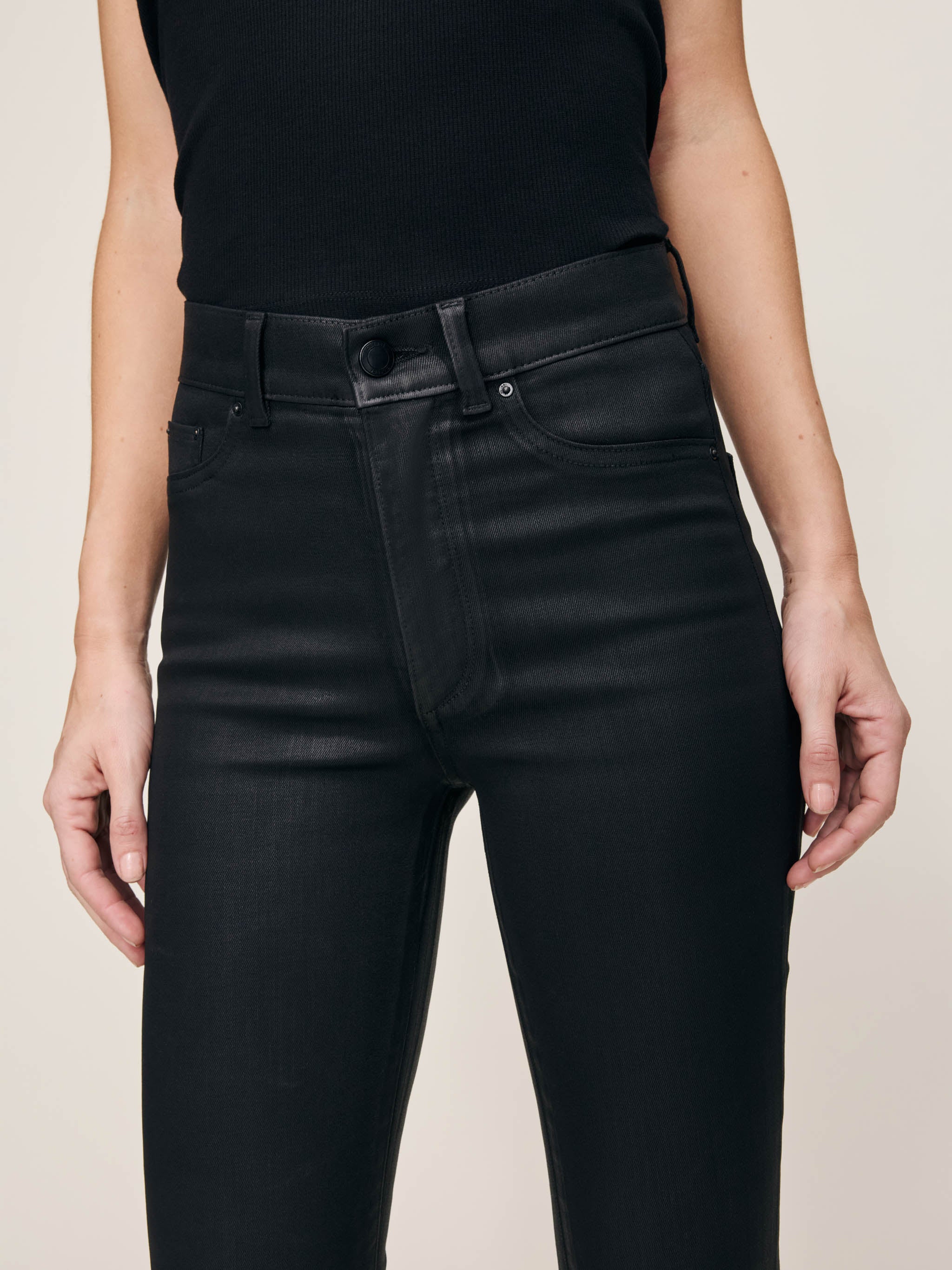 women's bootcut black jean