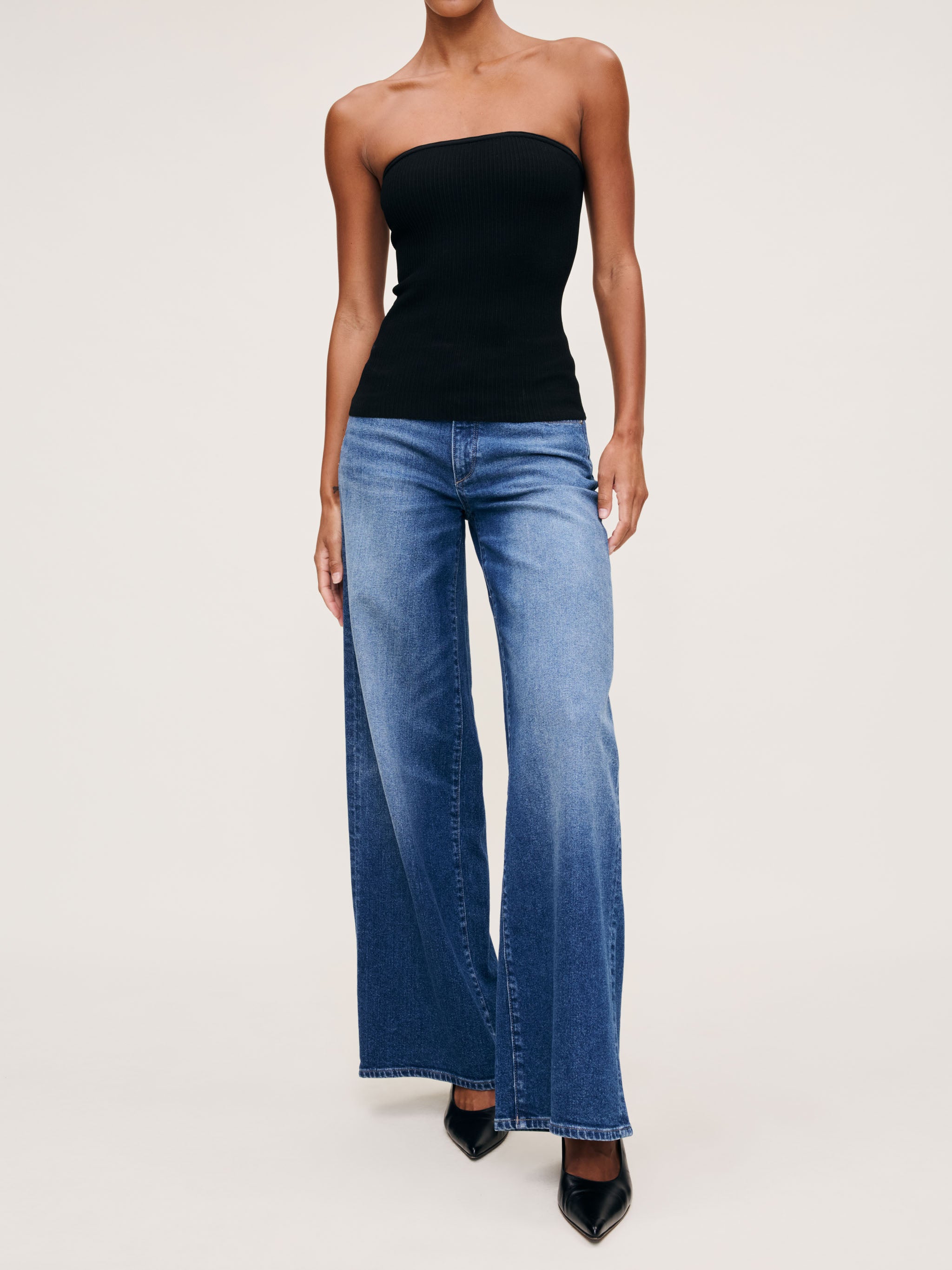 women's black top