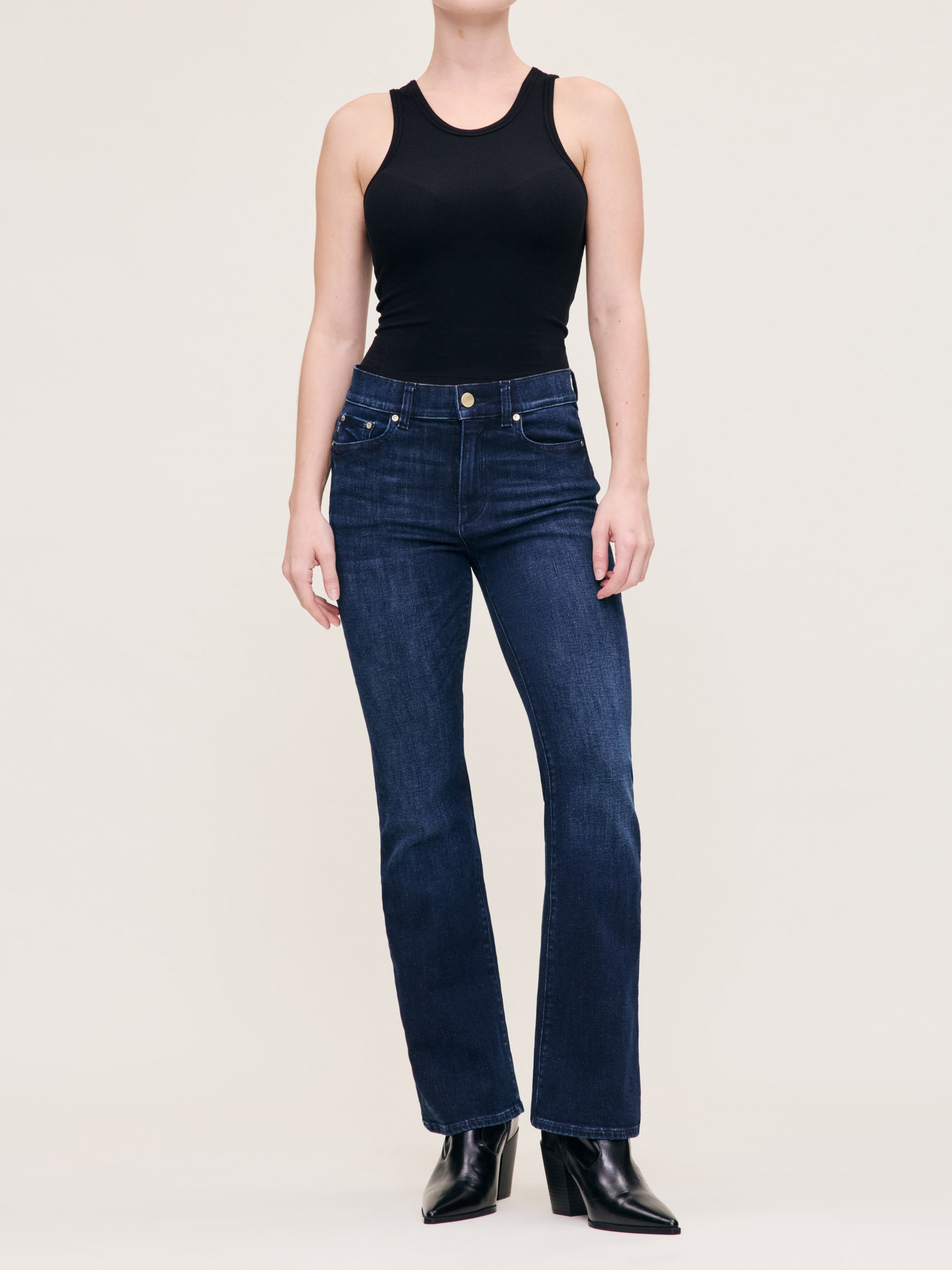 women's bootcut blue jean