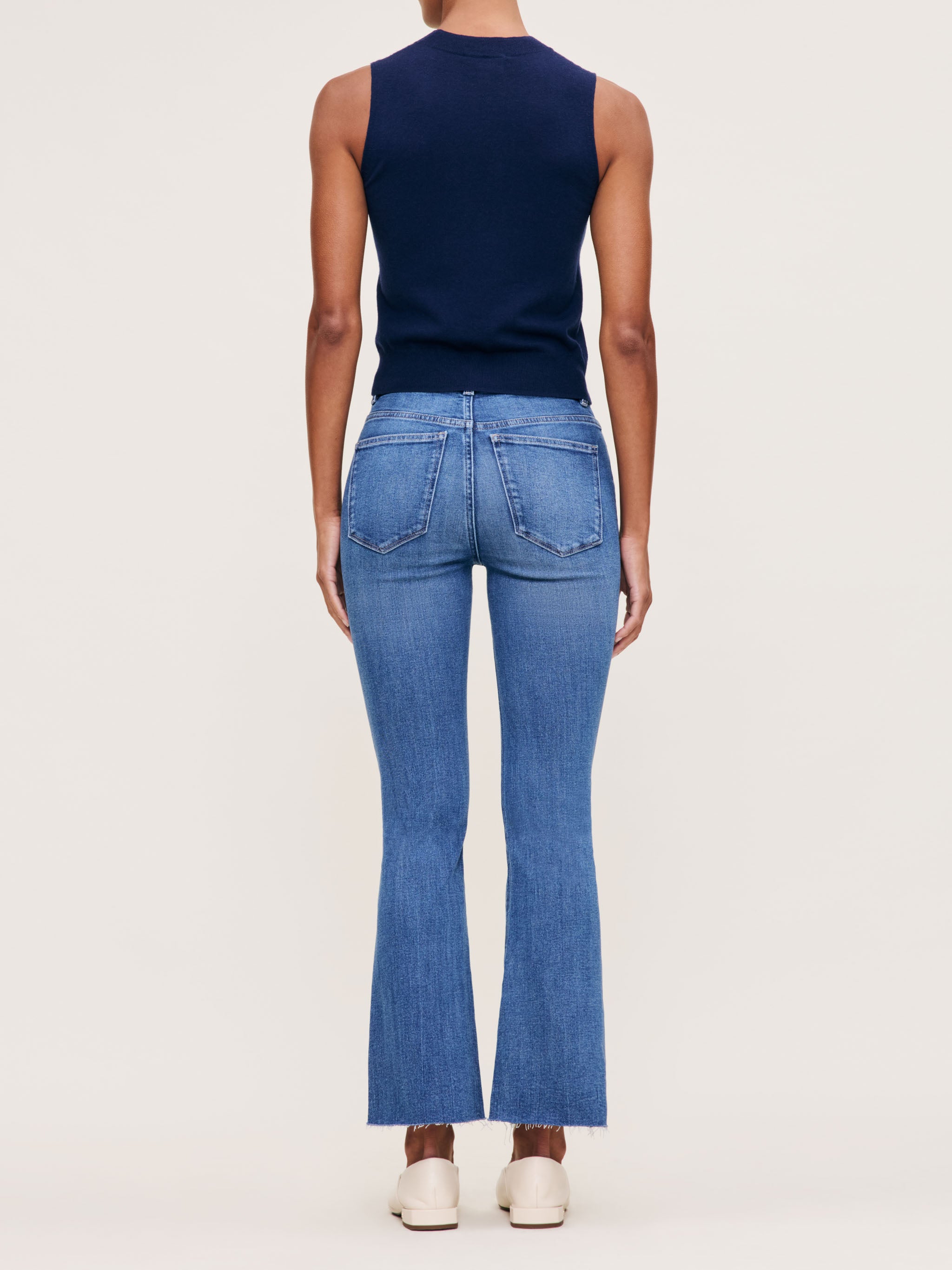 Women's Blue Boot Cut Jeans
