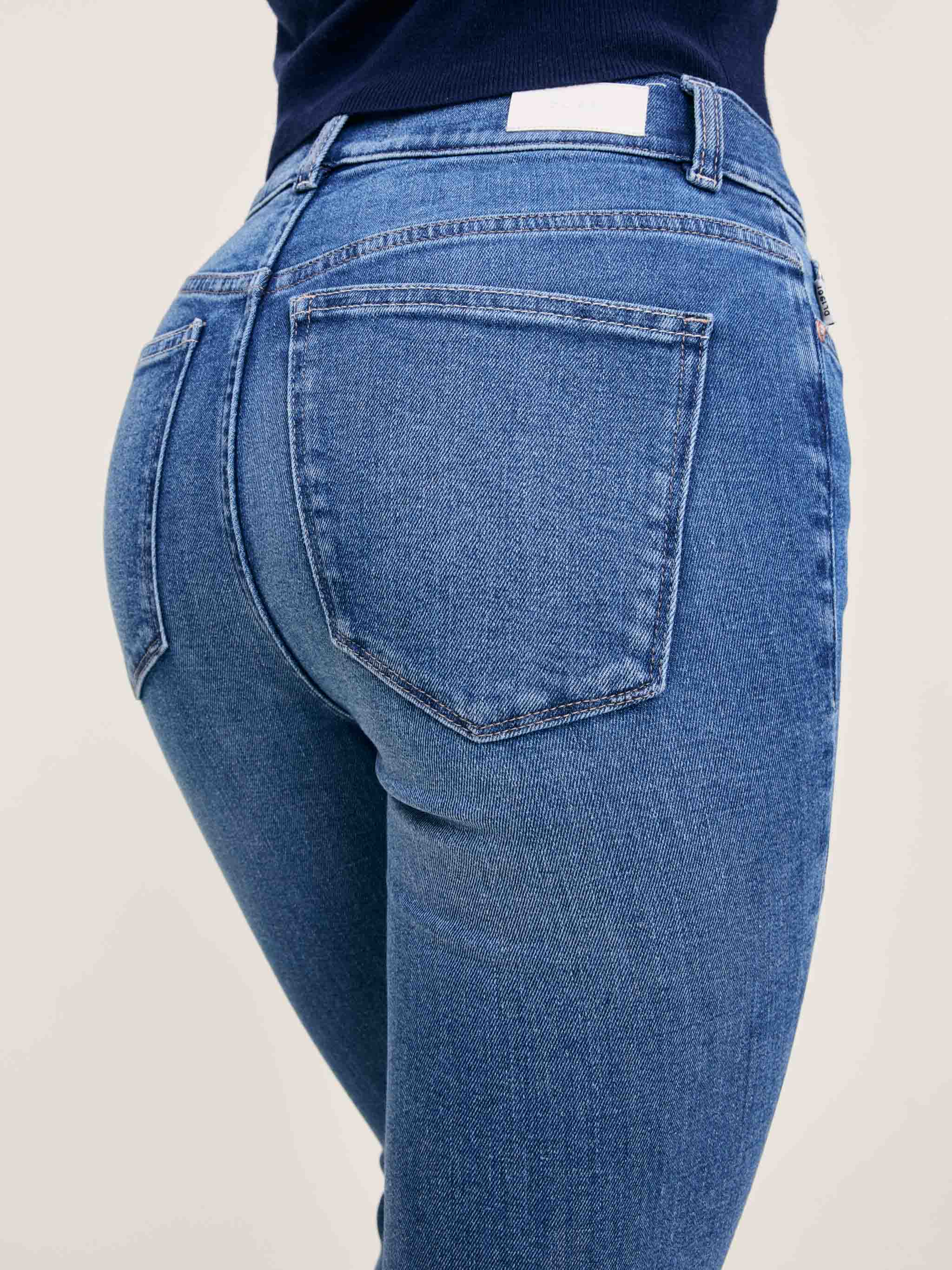 Women's Blue Boot Cut Jeans