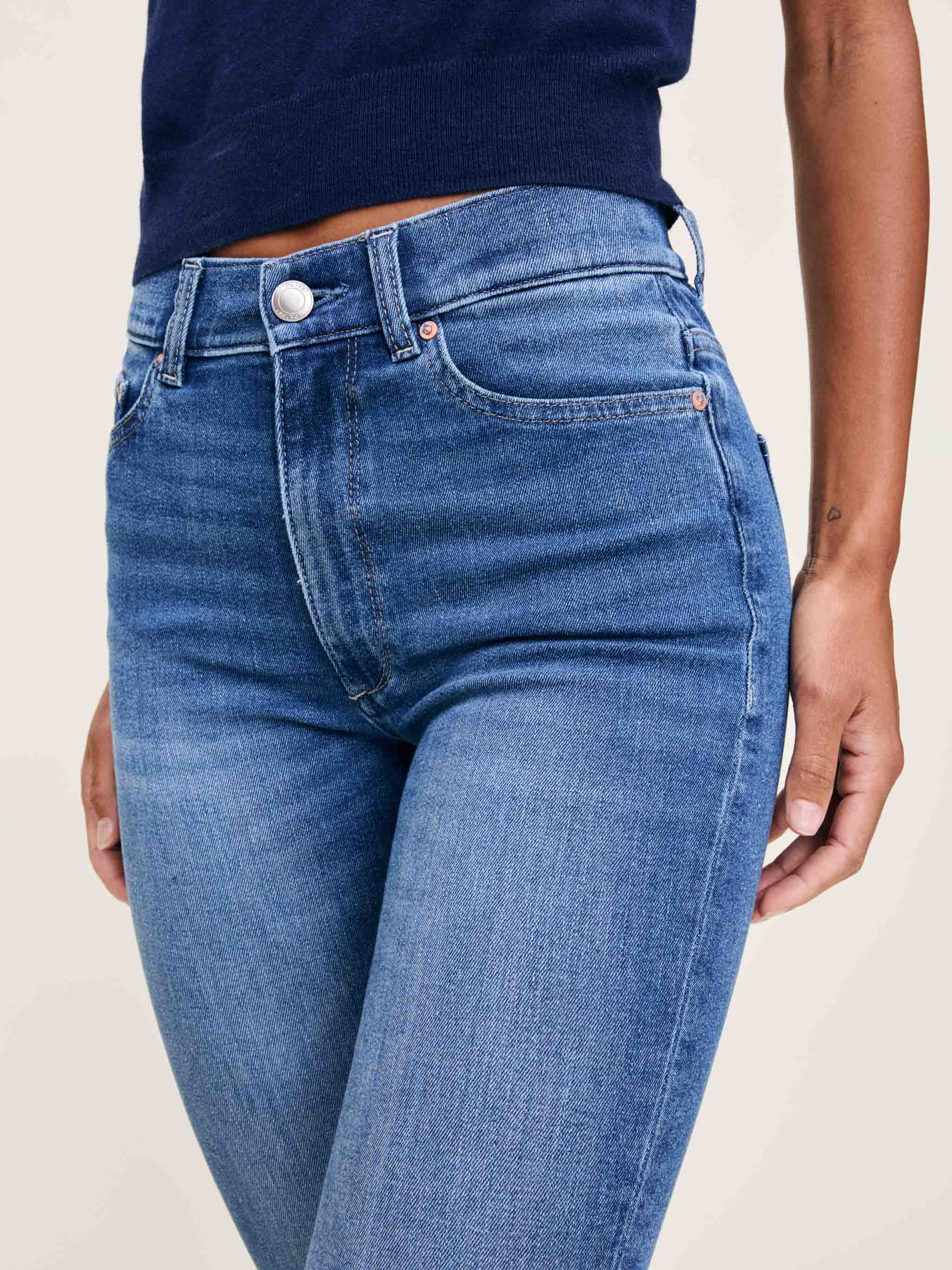 Women's Blue Boot Cut Jeans