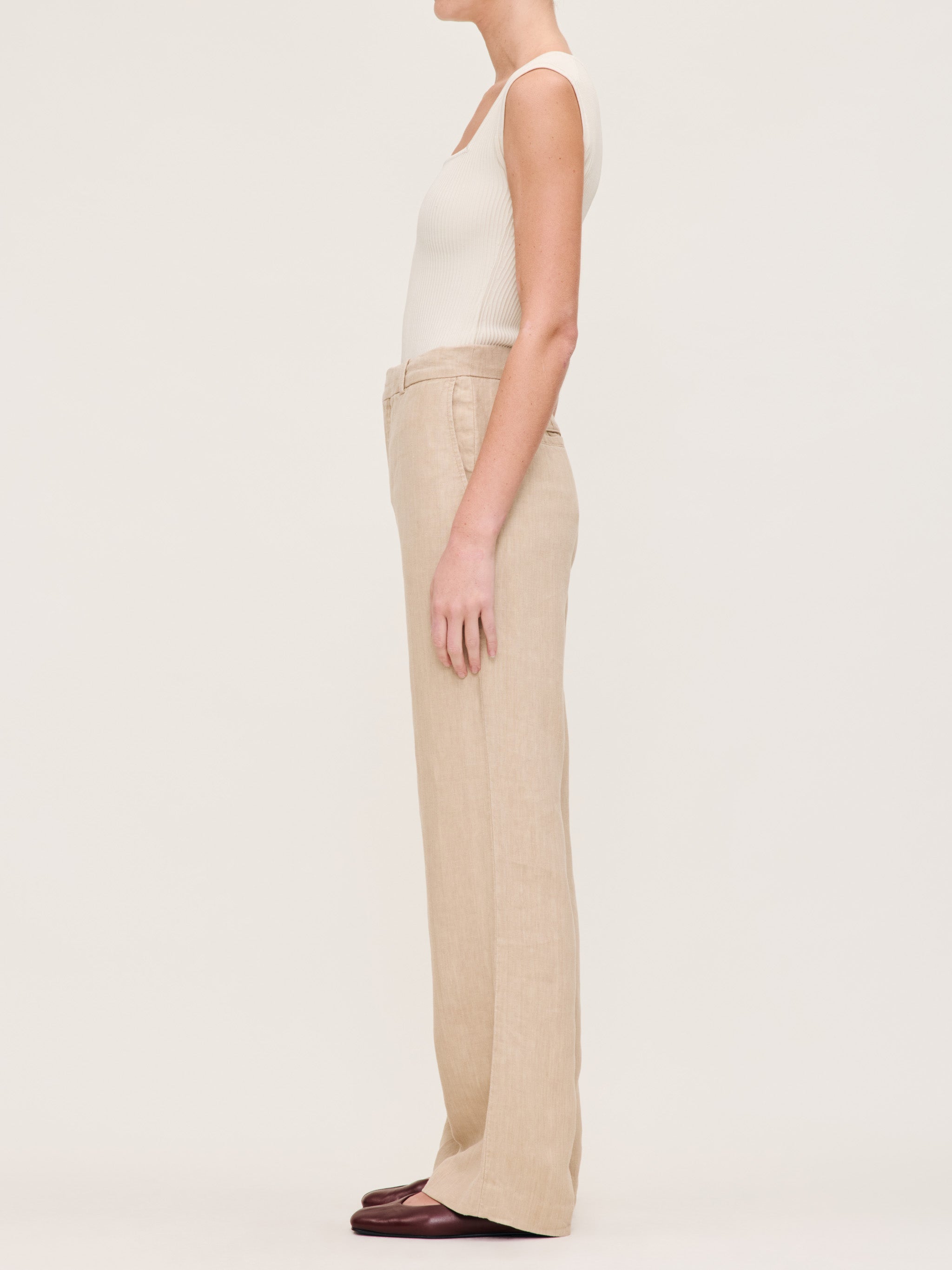women's straight khaki pants